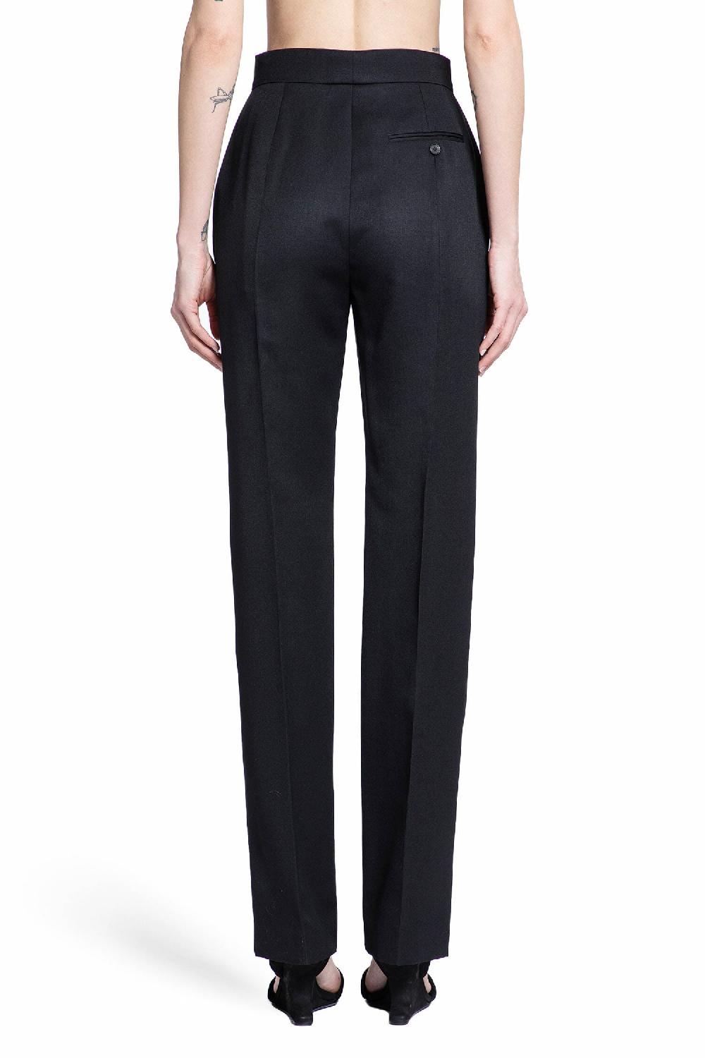Antonioli ALEXANDER MCQUEEN WOMAN BLACK TROUSERS Negozi Online