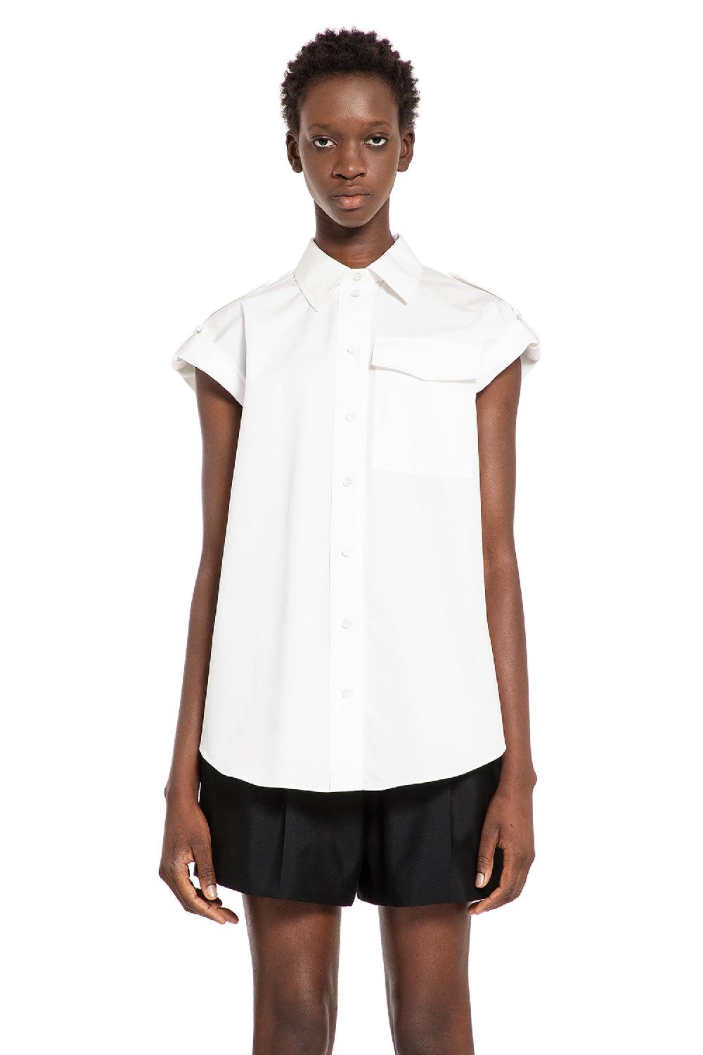 Antonioli ALEXANDER MCQUEEN WOMAN BLACK&WHITE SHIRTS Shopping Online