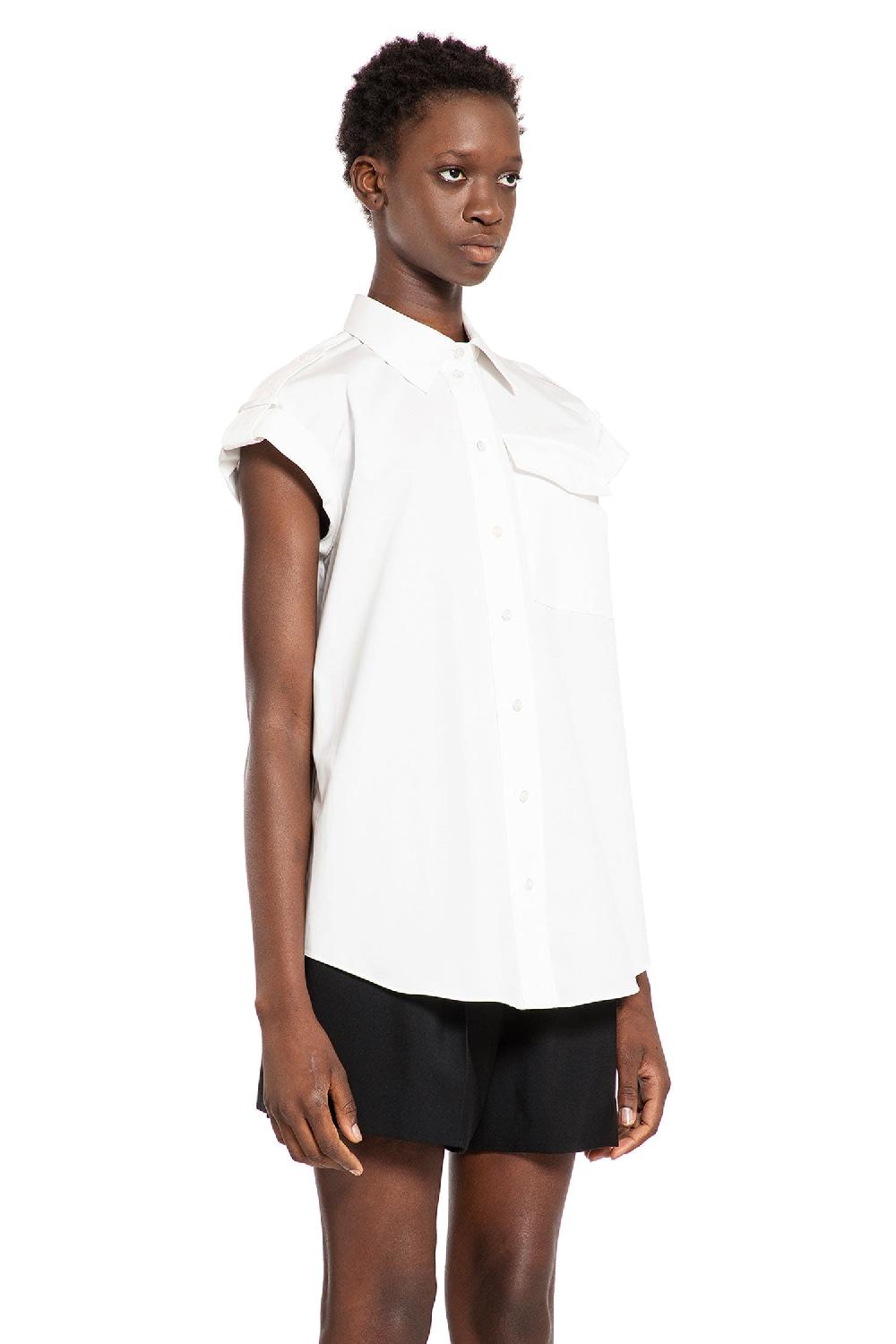 Antonioli ALEXANDER MCQUEEN WOMAN BLACK&WHITE SHIRTS Shopping Online