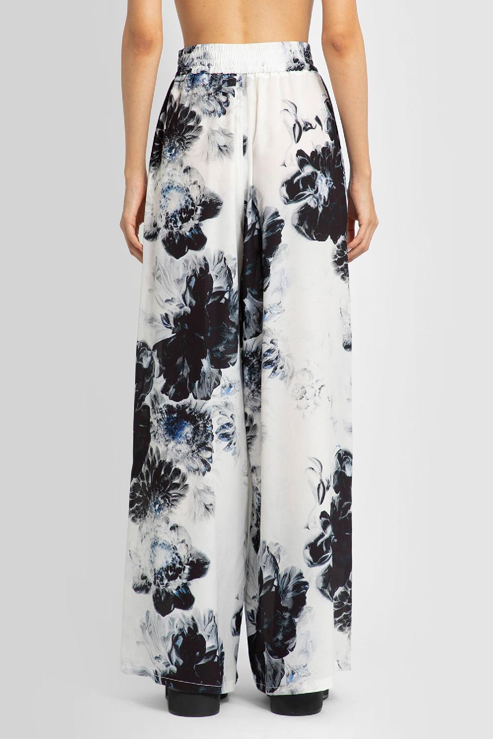 Antonioli ALEXANDER MCQUEEN WOMAN BLACK&WHITE TROUSERS Prezzo Ridotto