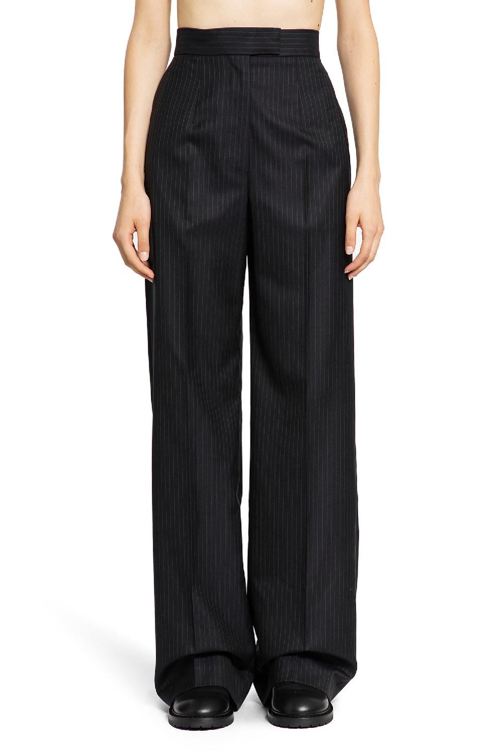Antonioli ALEXANDER MCQUEEN WOMAN BLUE TROUSERS Sottocosto
