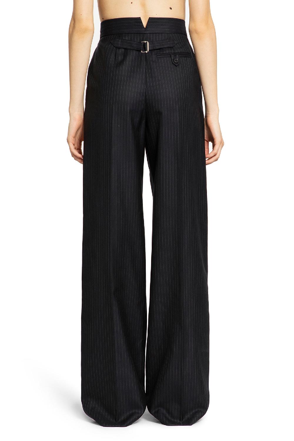 Antonioli ALEXANDER MCQUEEN WOMAN BLUE TROUSERS Sottocosto