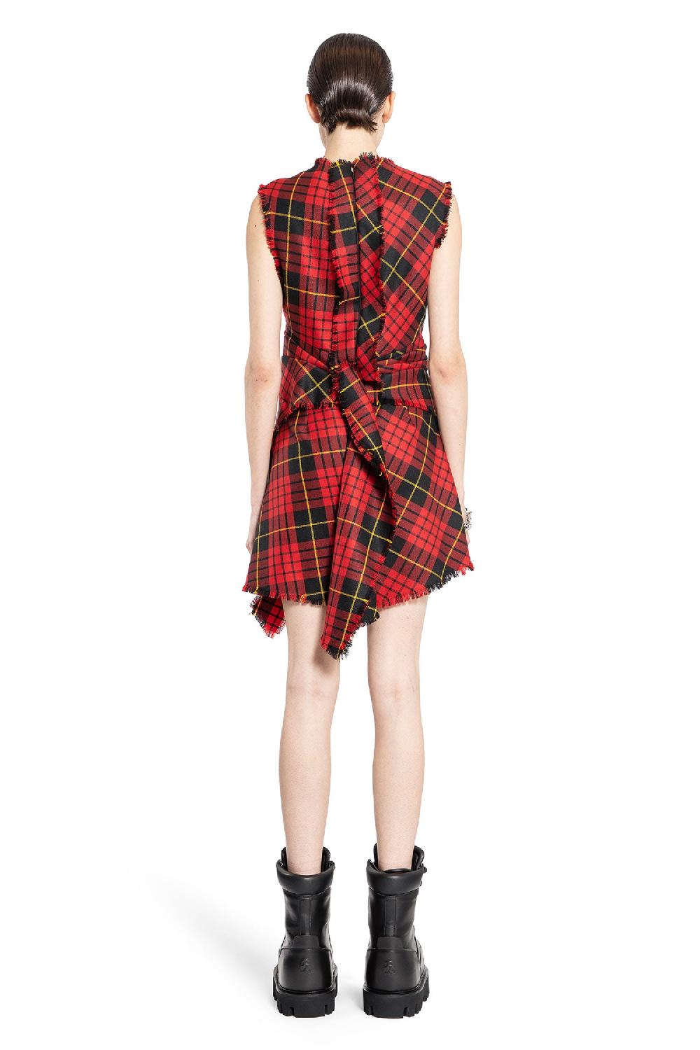 Antonioli ALEXANDER MCQUEEN WOMAN RED DRESSES Saldi