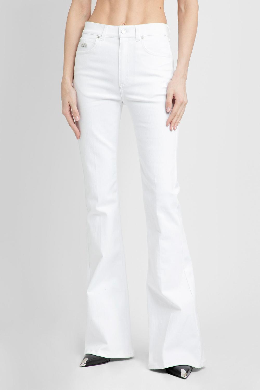 Antonioli ALEXANDER MCQUEEN WOMAN WHITE JEANS I Più Venduti