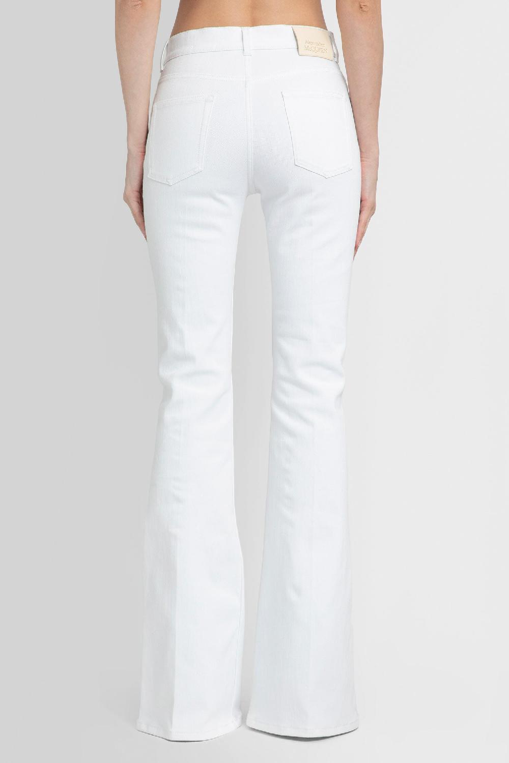 Antonioli ALEXANDER MCQUEEN WOMAN WHITE JEANS I Più Venduti