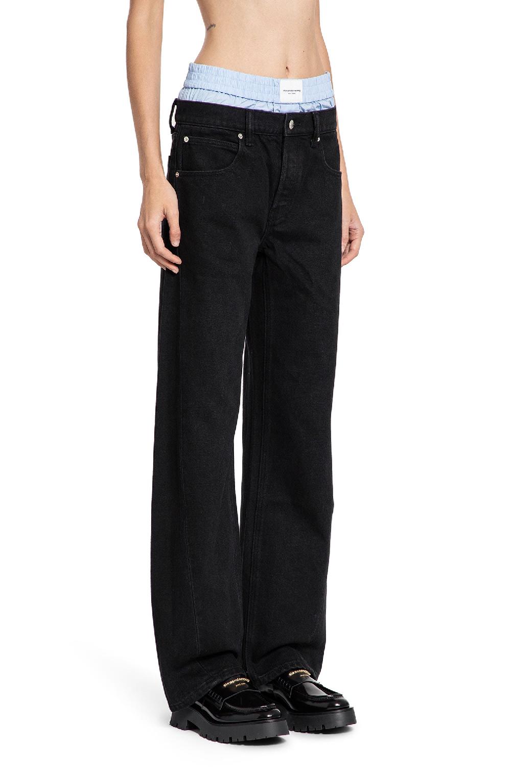 Antonioli ALEXANDER WANG WOMAN BLACK JEANS Negozi Online