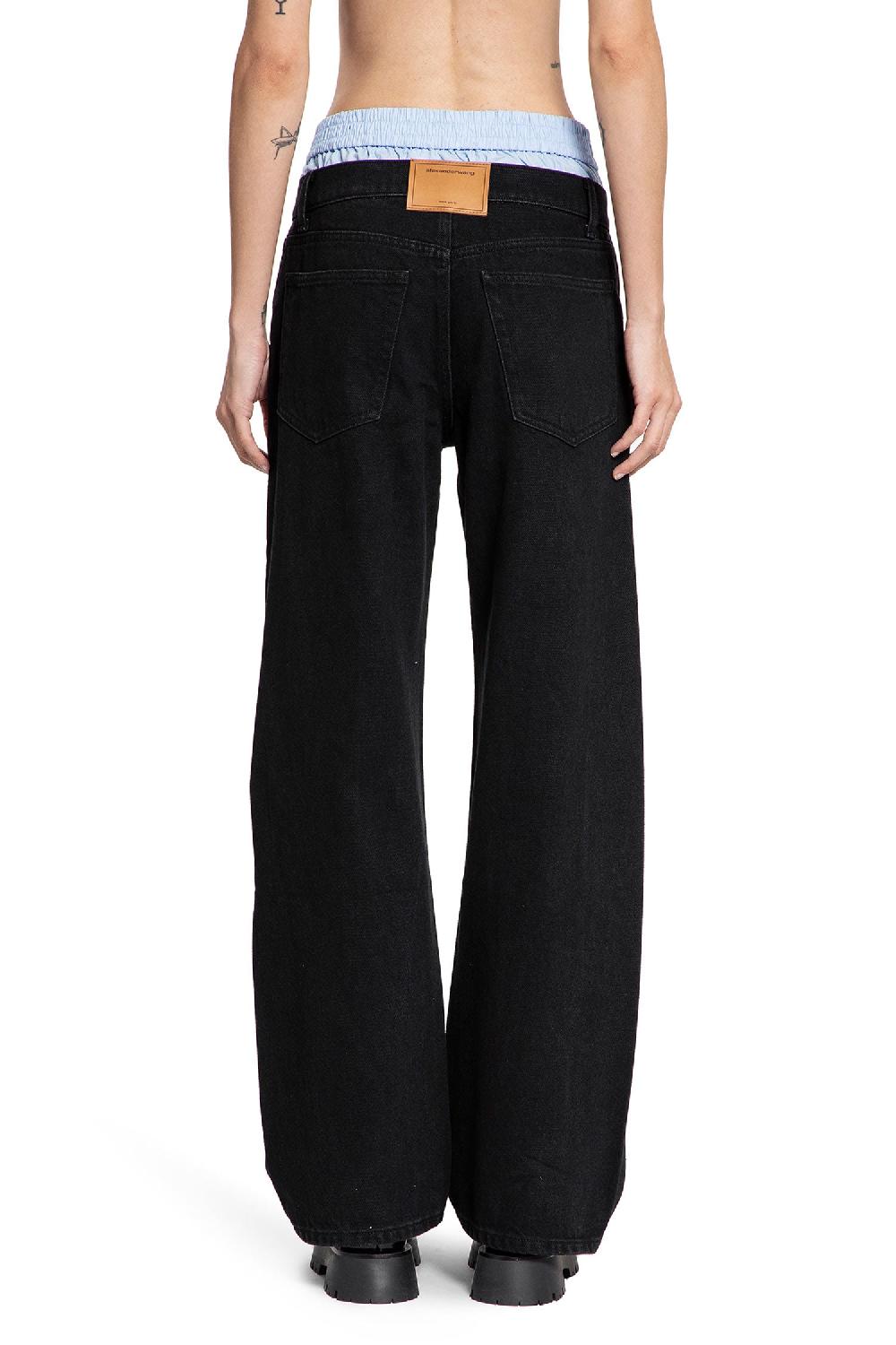 Antonioli ALEXANDER WANG WOMAN BLACK JEANS Negozi Online