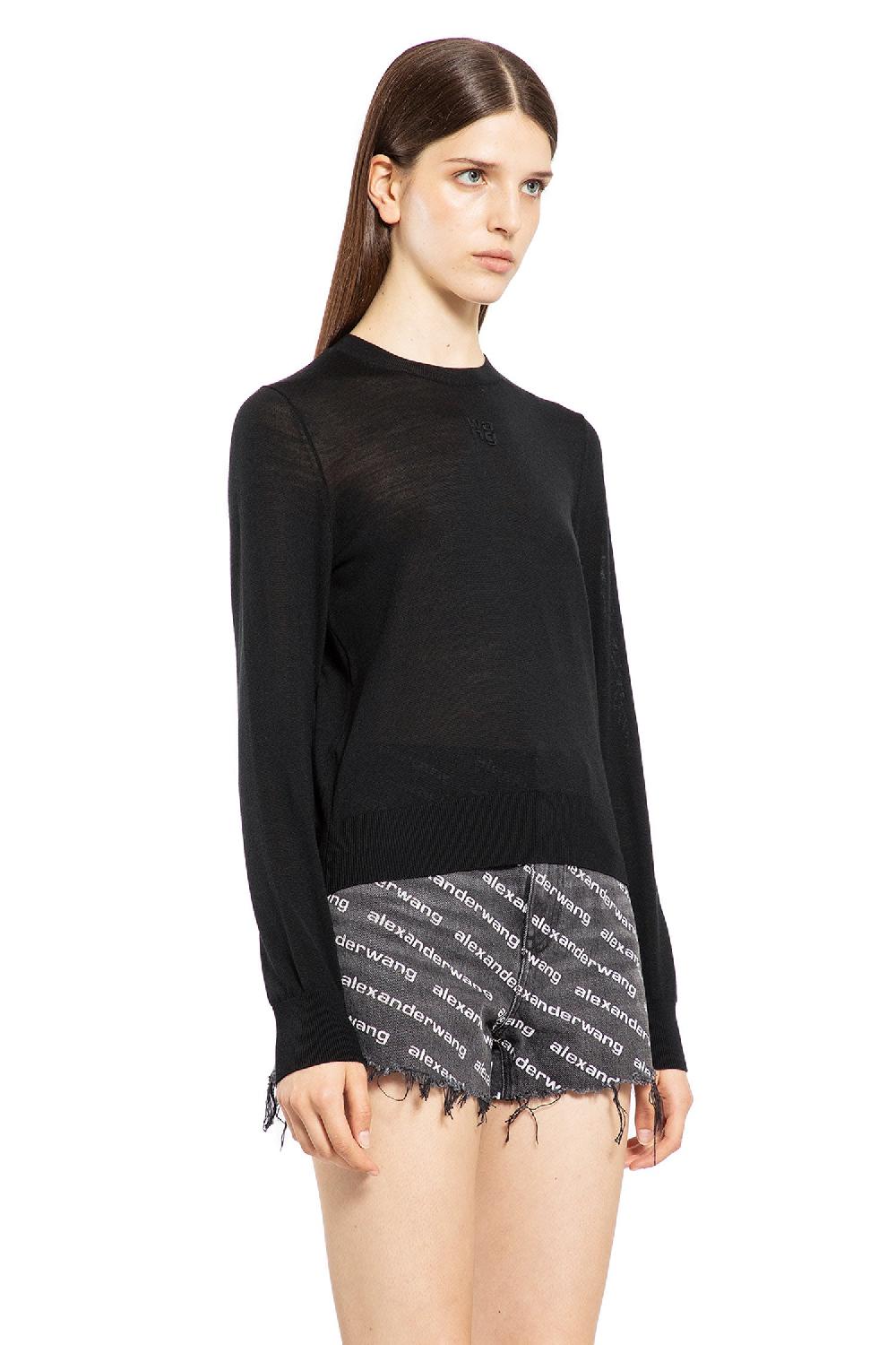 Antonioli ALEXANDER WANG WOMAN BLACK KNITWEAR Acquista Ora