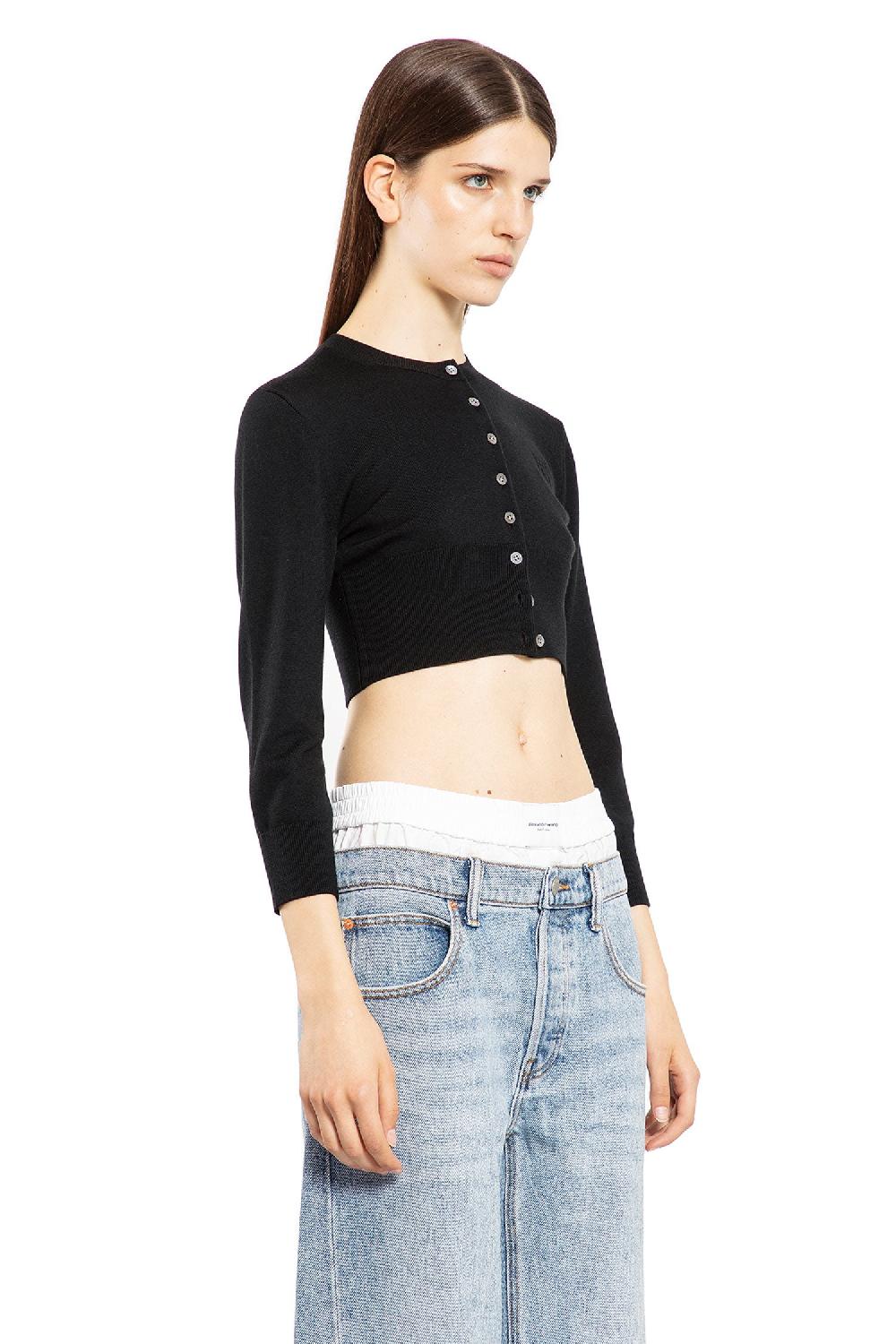 Antonioli ALEXANDER WANG WOMAN BLACK KNITWEAR Promozione Limitata