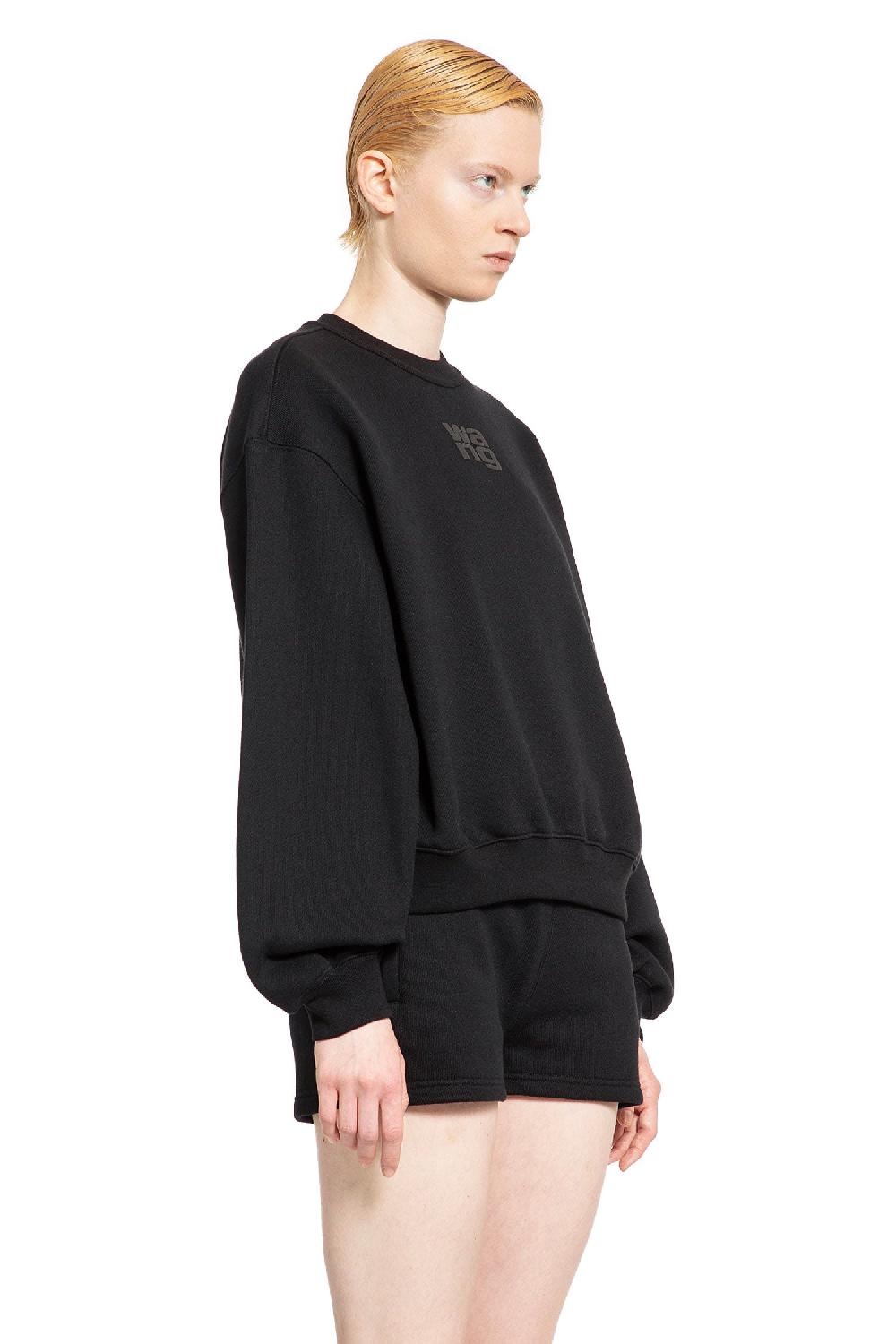 Antonioli ALEXANDER WANG WOMAN BLACK SWEATSHIRTS Convenienza