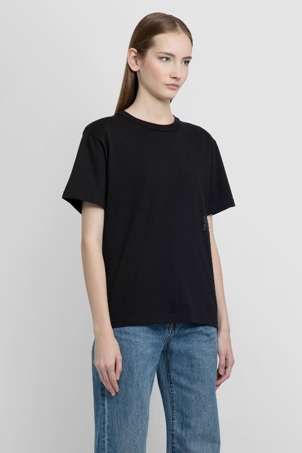 Antonioli ALEXANDER WANG WOMAN BLACK T-SHIRTS & TANK TOPS Presa