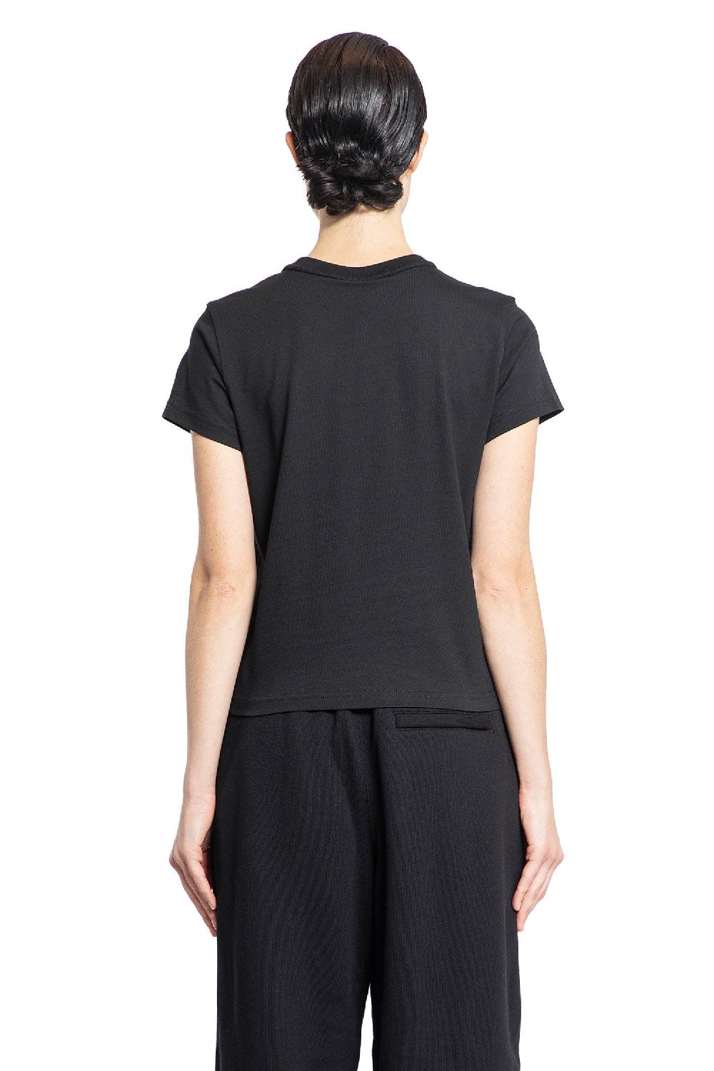 Antonioli ALEXANDER WANG WOMAN BLACK T-SHIRTS & TANK TOPS Offerta