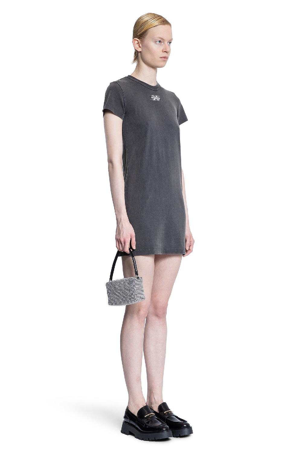 Antonioli ALEXANDER WANG WOMAN GREY DRESSES Vendita Economica