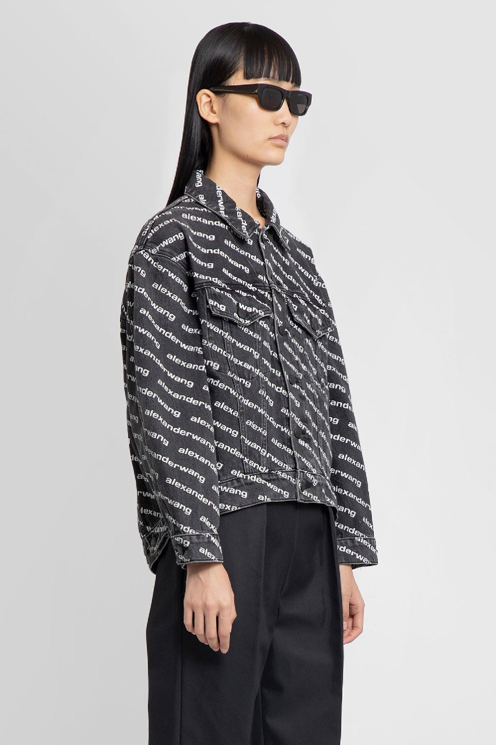 Antonioli ALEXANDER WANG WOMAN GREY JACKETS Saldi Di Fabbrica