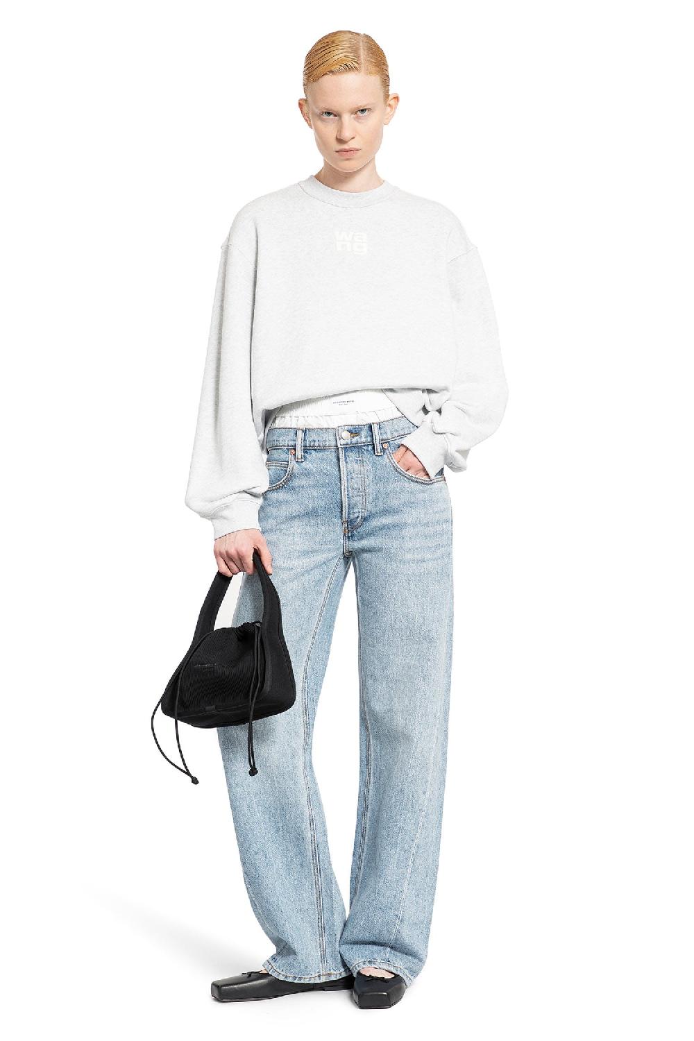 Antonioli ALEXANDER WANG WOMAN GREY SWEATSHIRTS Vendite Flash