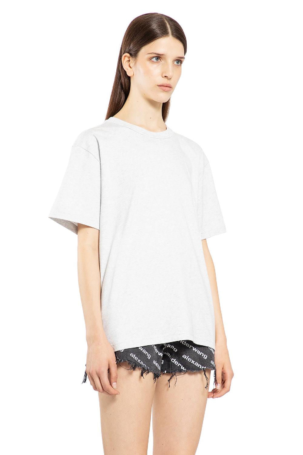 Antonioli ALEXANDER WANG WOMAN GREY T-SHIRTS & TANK TOPS Sconti VIP