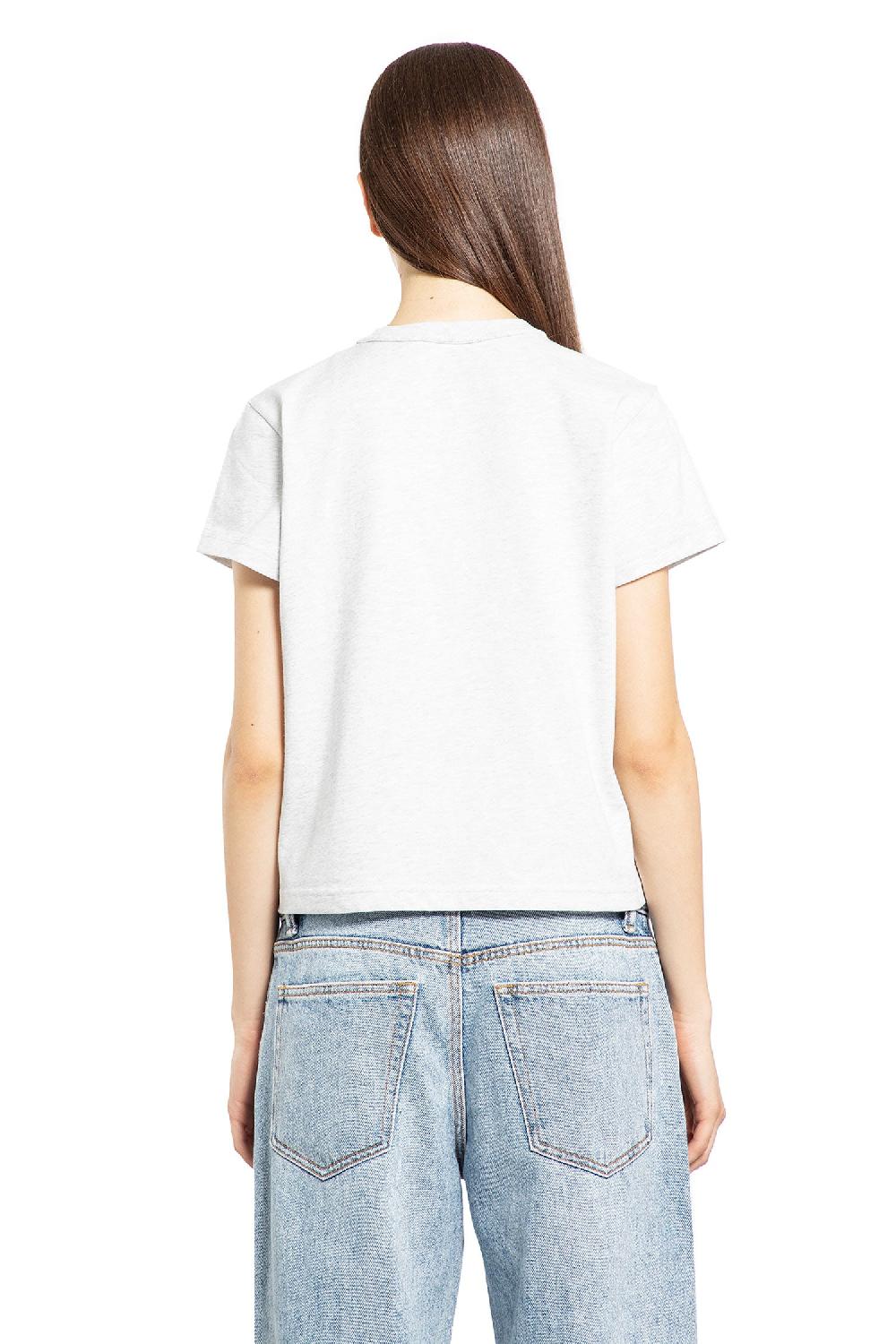 Antonioli ALEXANDER WANG WOMAN GREY T-SHIRTS & TANK TOPS Prezzo basso