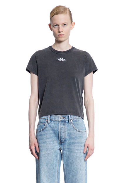 Antonioli ALEXANDER WANG WOMAN GREY T-SHIRTS & TANK TOPS Super Saving Price