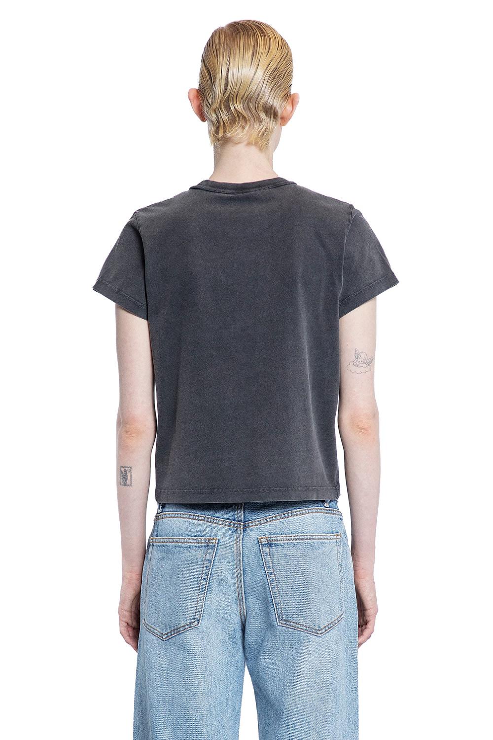 Antonioli ALEXANDER WANG WOMAN GREY T-SHIRTS & TANK TOPS Super Saving Price