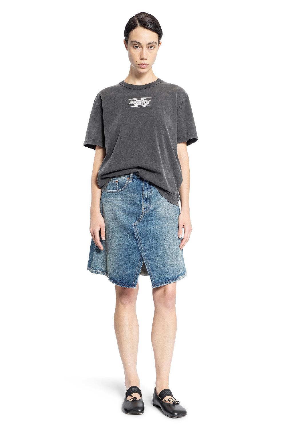Antonioli ALEXANDER WANG WOMAN GREY T-SHIRTS & TANK TOPS Offerta settimanale