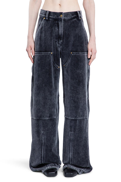 Antonioli ALEXANDER WANG WOMAN GREY TROUSERS Ritorno libero