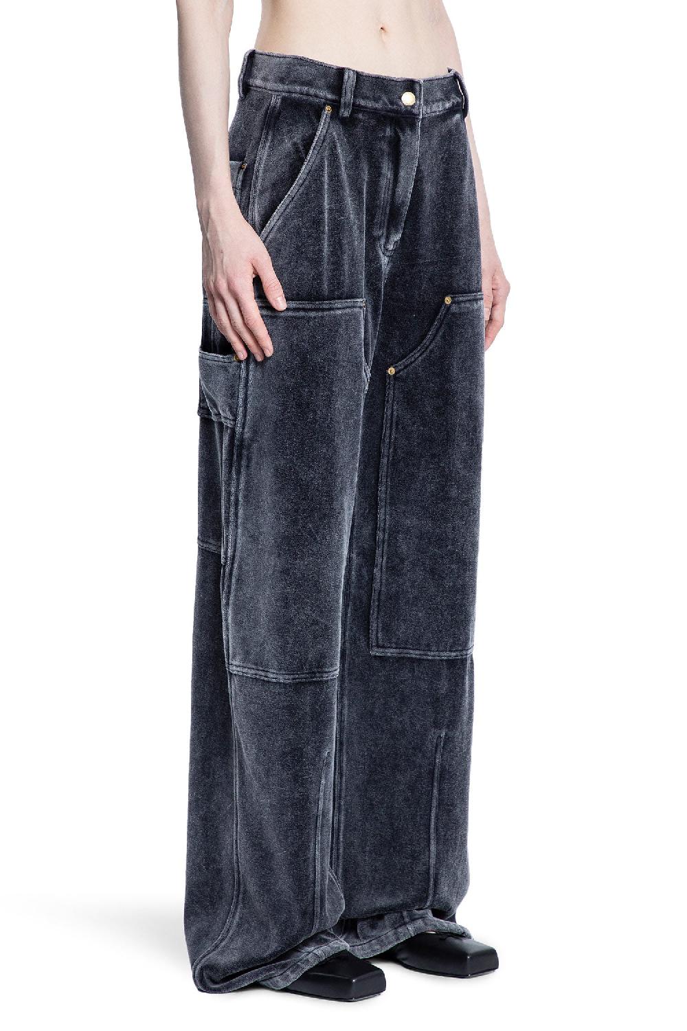 Antonioli ALEXANDER WANG WOMAN GREY TROUSERS Ritorno libero