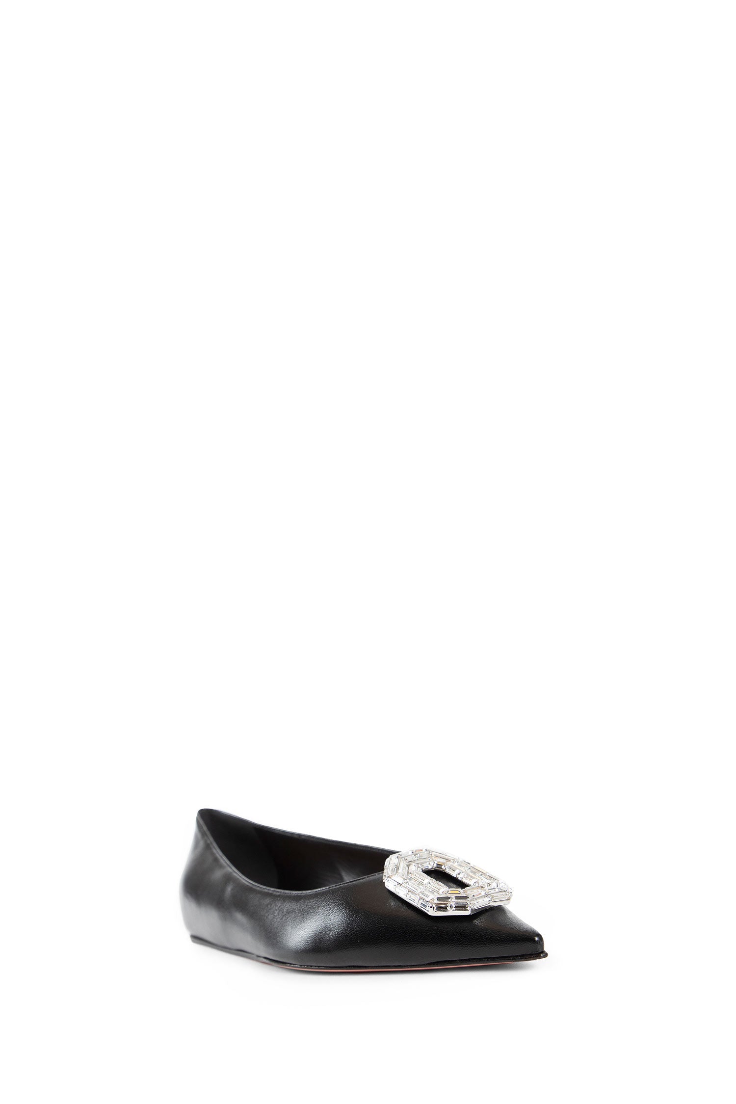 Antonioli AMINA MUADDI WOMAN BLACK FLATS Enormi sconti