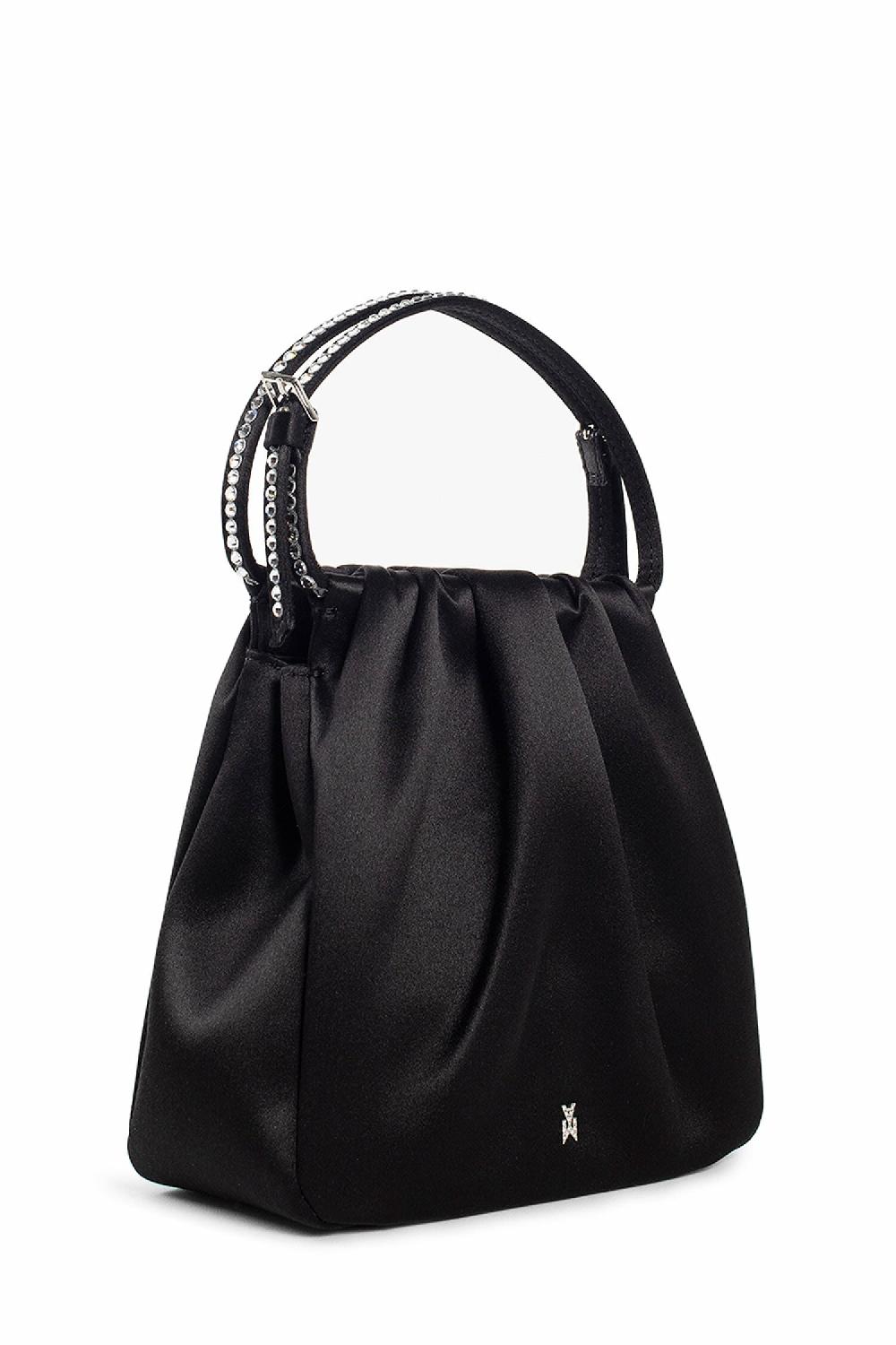 Antonioli AMINA MUADDI WOMAN BLACK MINI BAGS Officina