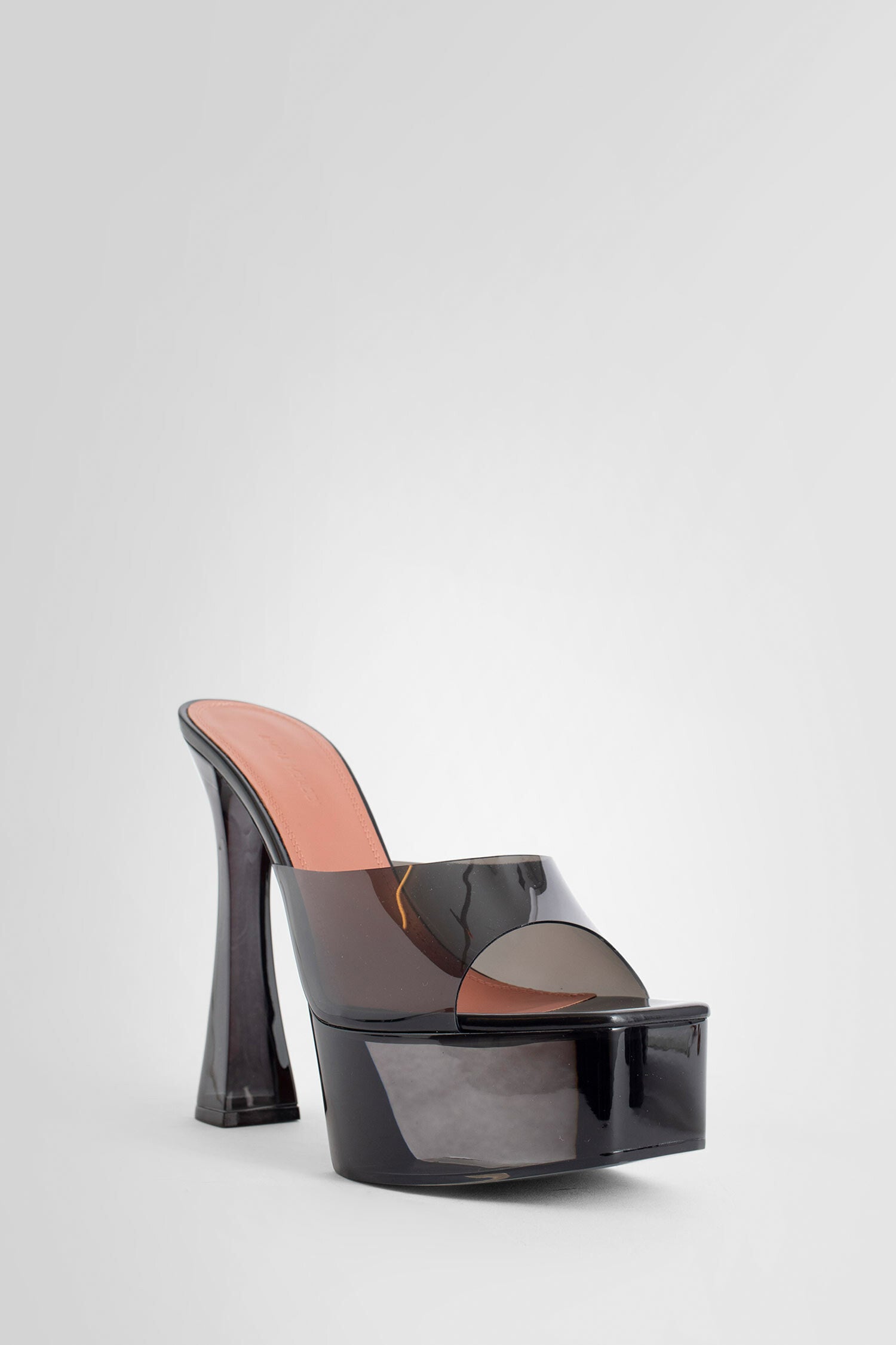 Antonioli AMINA MUADDI WOMAN BLACK MULES Limitato a 3 giorni