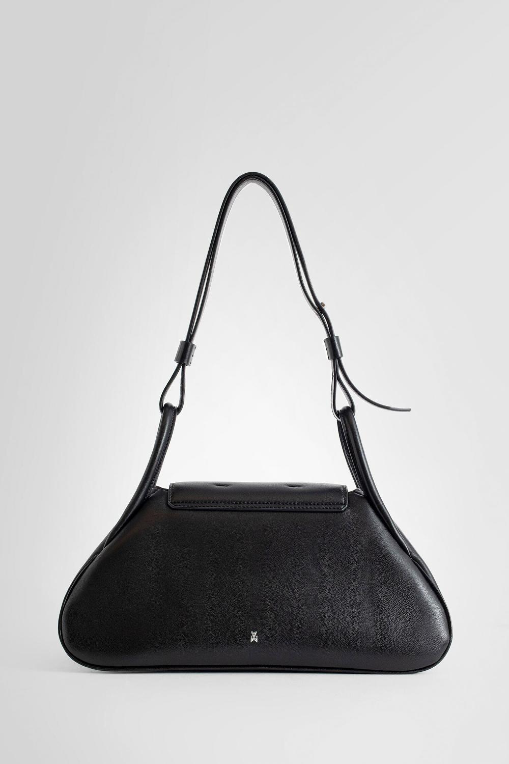 Antonioli AMINA MUADDI WOMAN BLACK SHOULDER BAGS Nuovo