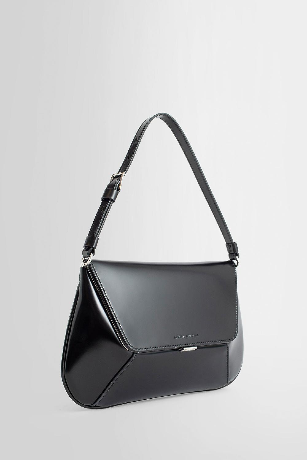 Antonioli AMINA MUADDI WOMAN BLACK SHOULDER BAGS Qualità