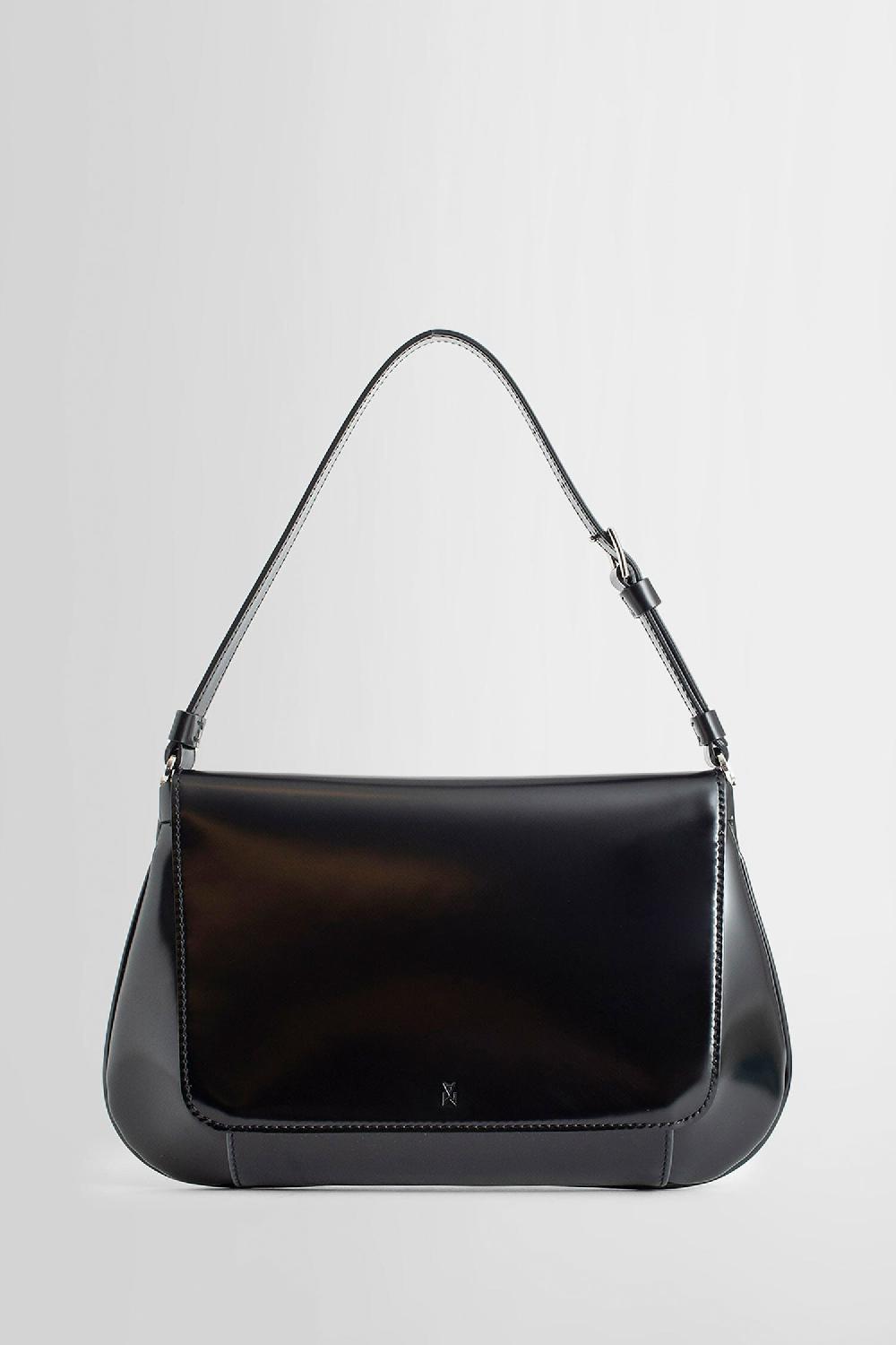 Antonioli AMINA MUADDI WOMAN BLACK SHOULDER BAGS Qualità
