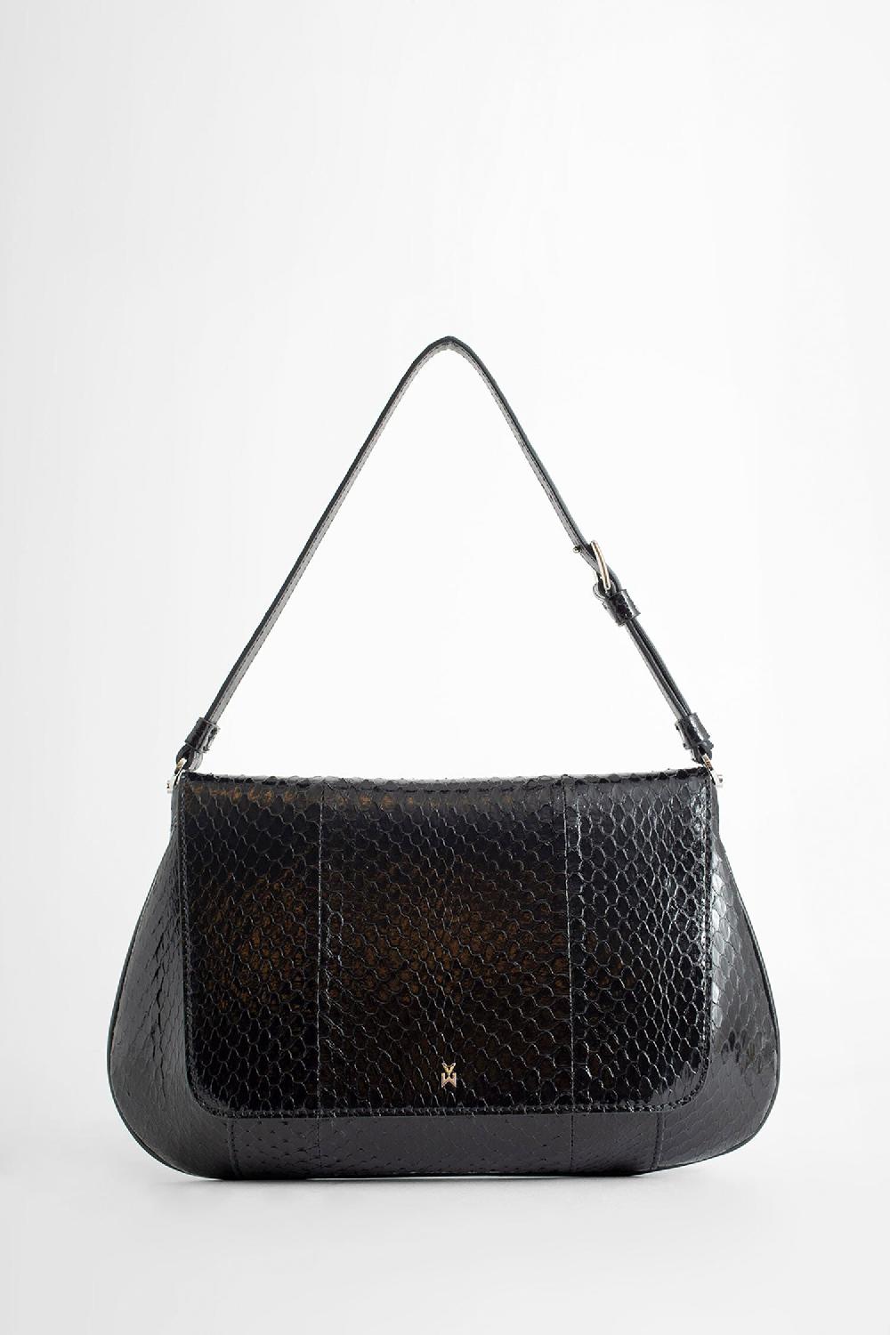 Antonioli AMINA MUADDI WOMAN BLACK SHOULDER BAGS Vendita