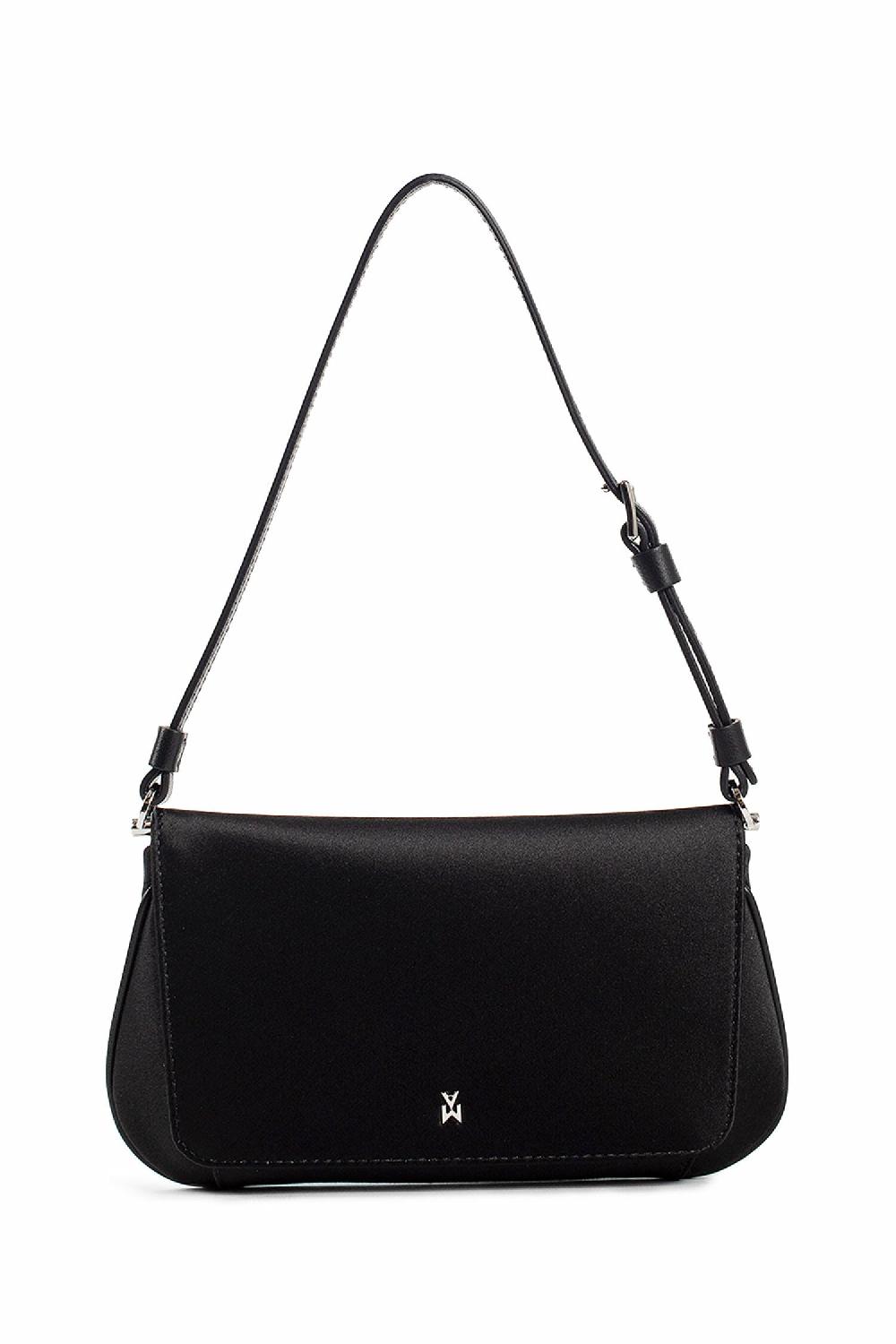 Antonioli AMINA MUADDI WOMAN BLACK SHOULDER BAGS Promozione