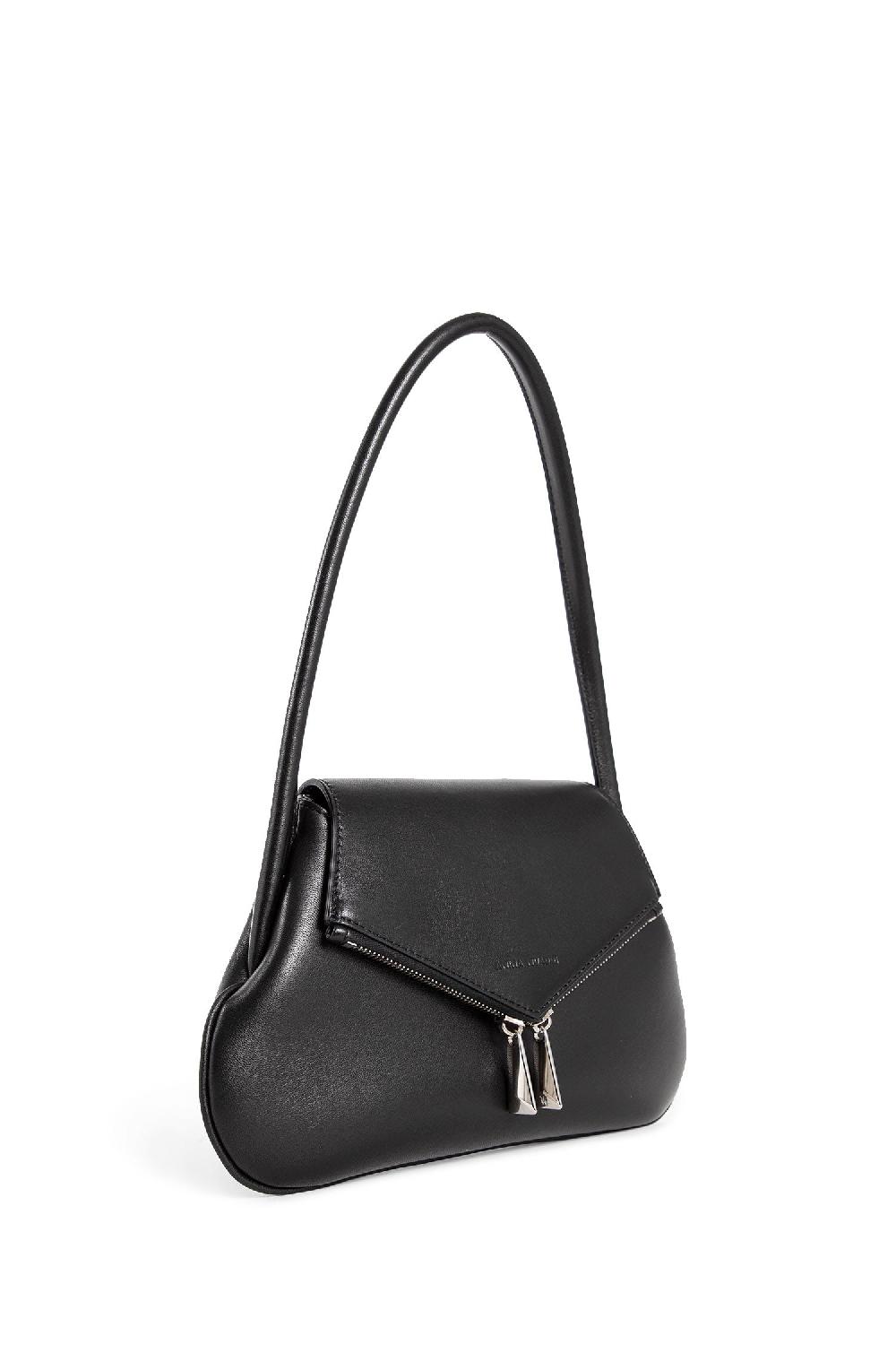 Antonioli AMINA MUADDI WOMAN BLACK SHOULDER BAGS Spedizione Gratuita