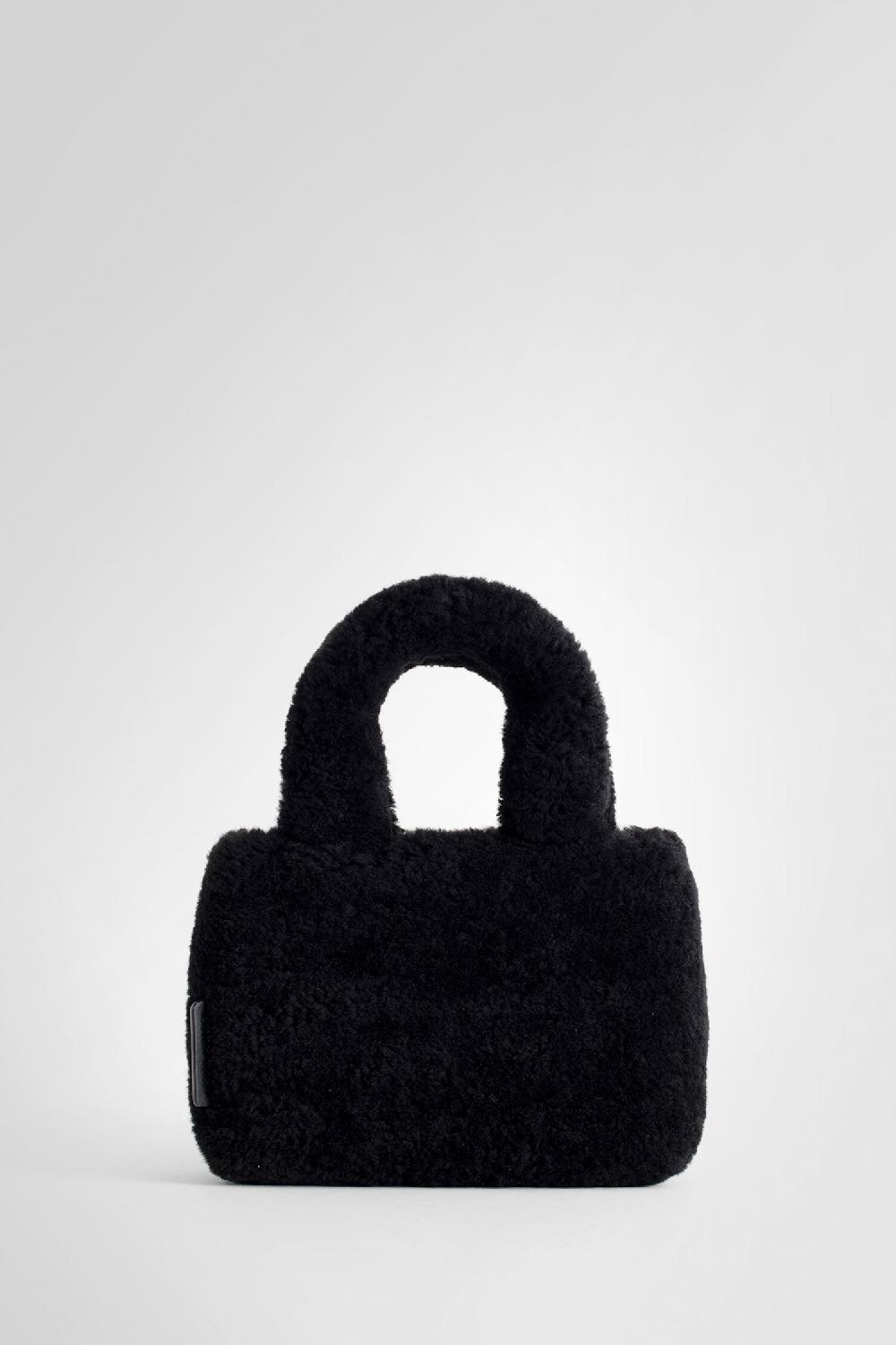 Antonioli AMINA MUADDI WOMAN BLACK TOP HANDLE BAGS Pezzi Unici