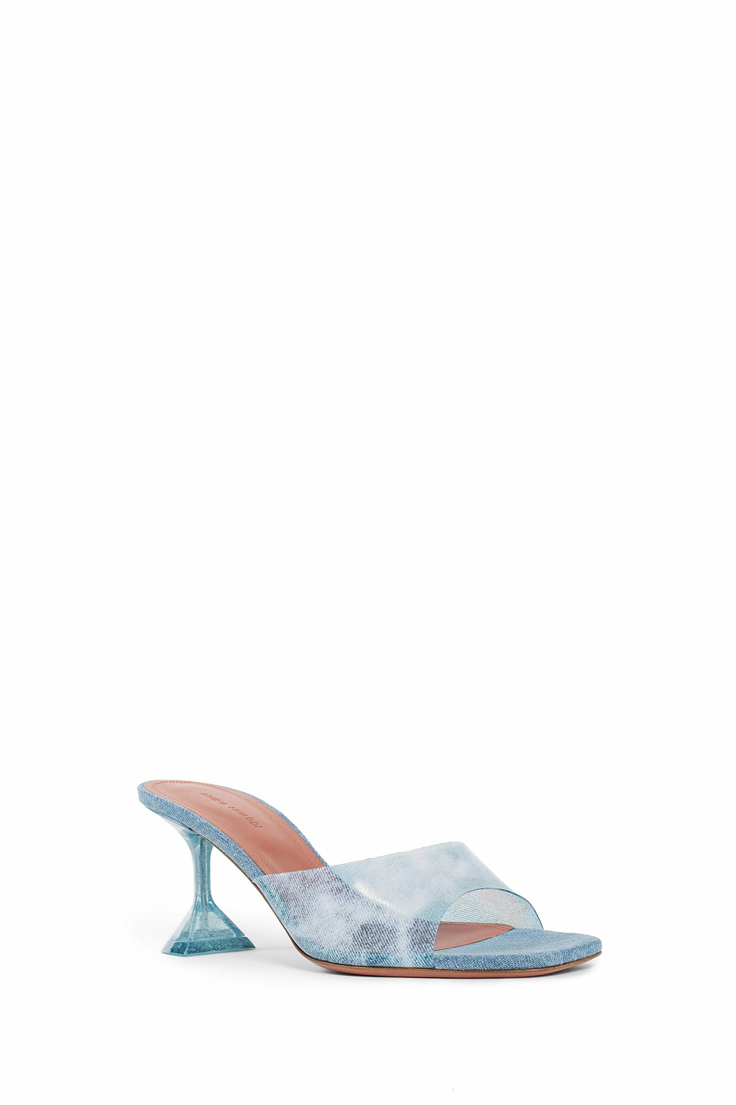 Antonioli AMINA MUADDI WOMAN BLUE MULES Soddisfazione Garantita