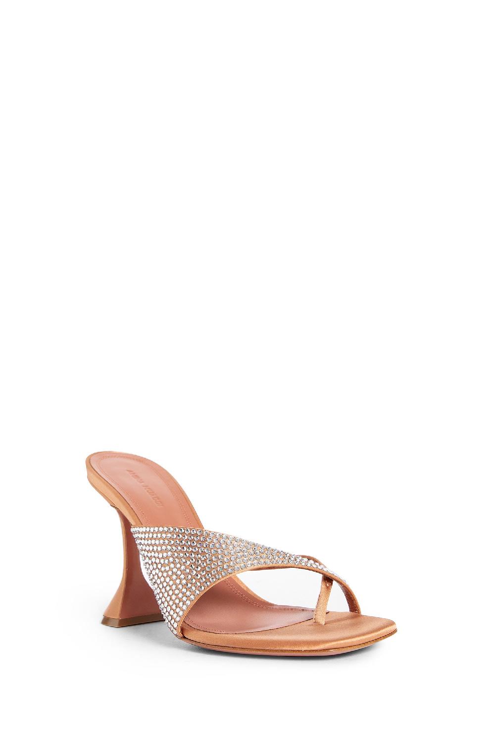 Antonioli AMINA MUADDI WOMAN ORANGE MULES Outlet