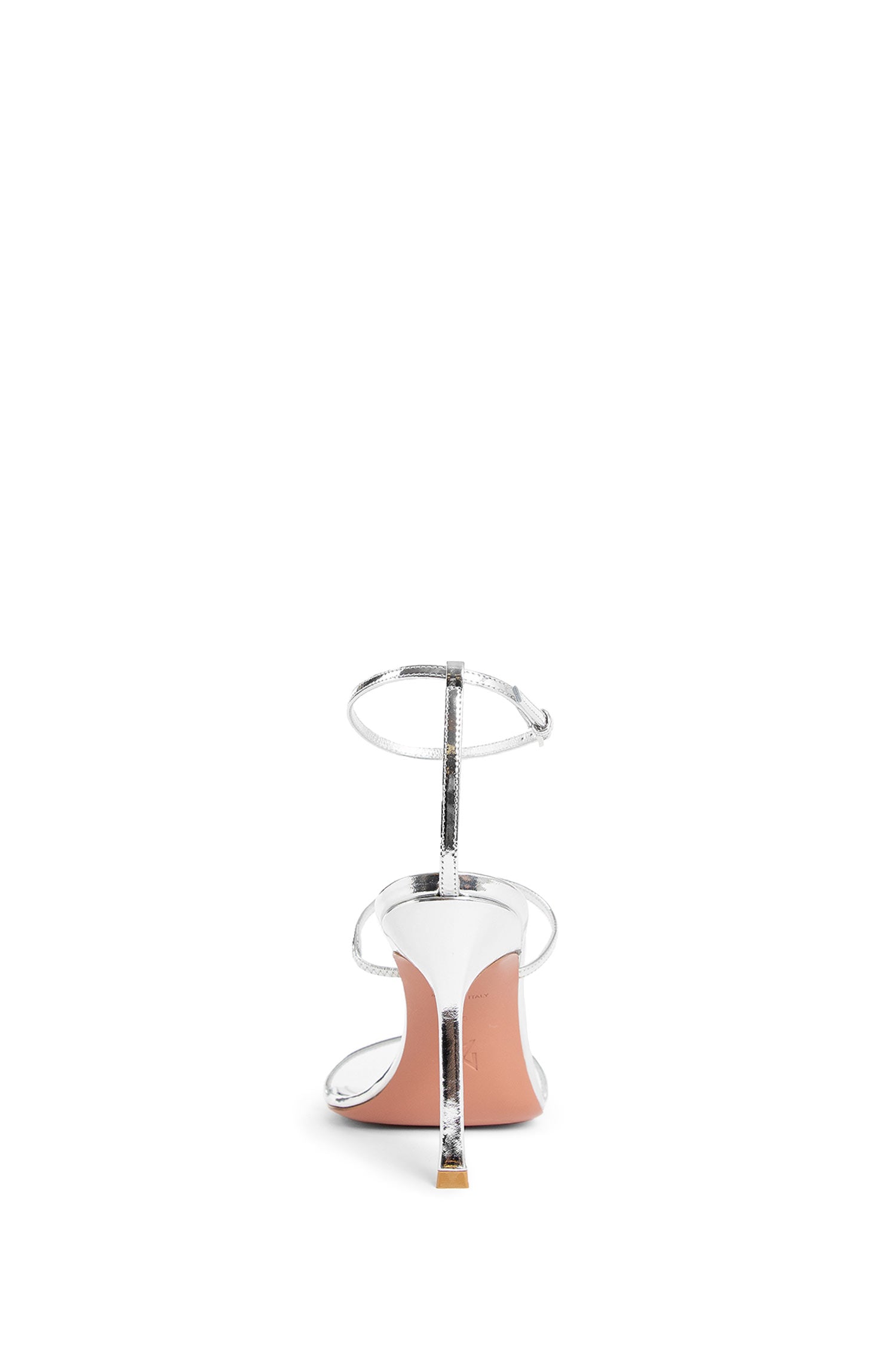 Antonioli AMINA MUADDI WOMAN SILVER SANDALS & SLIDES Spedizione gratuita