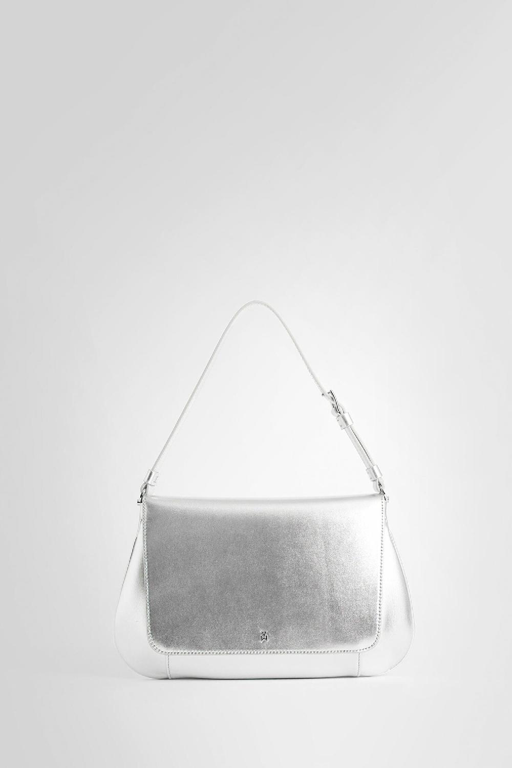 Antonioli AMINA MUADDI WOMAN SILVER SHOULDER BAGS Sconto di tempo limitato