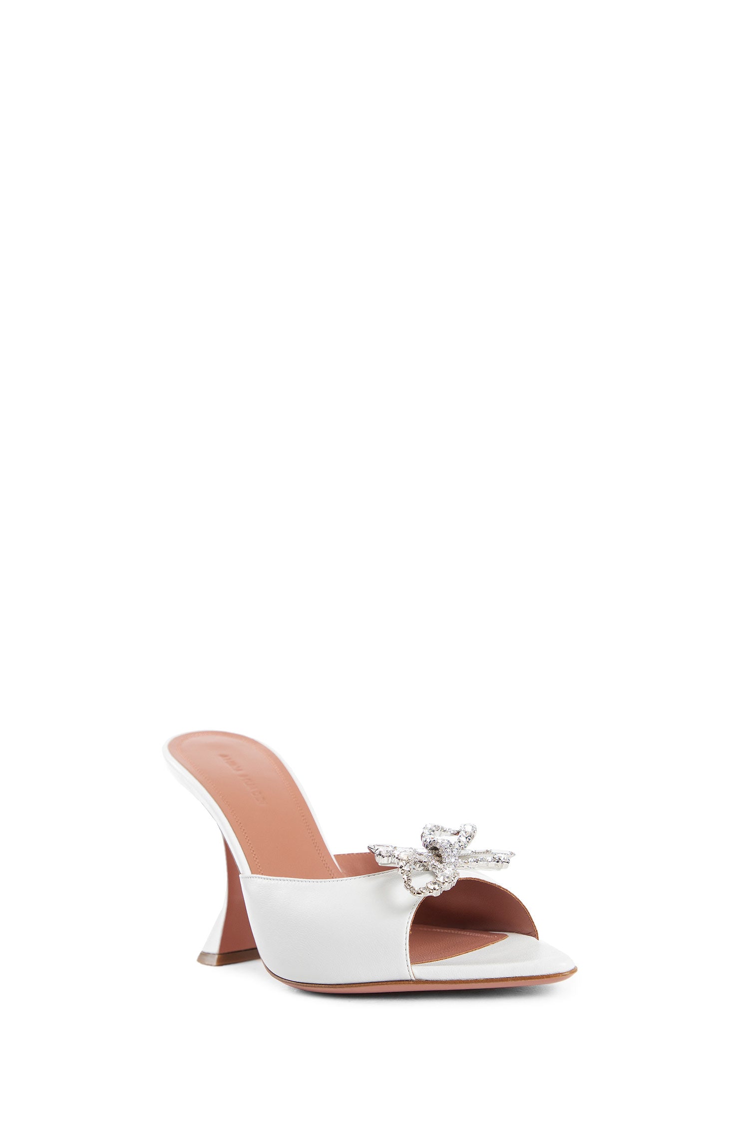 Antonioli AMINA MUADDI WOMAN WHITE SANDALS & SLIDES Negozio online di fabbrica