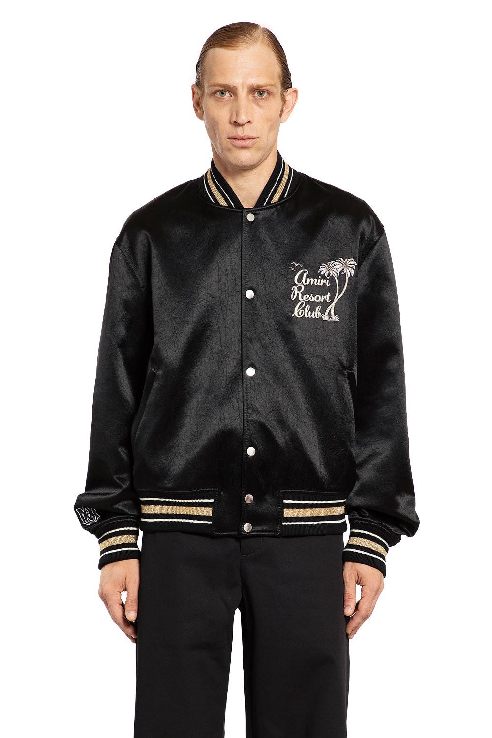Antonioli AMIRI MAN BLACK JACKETS Fornitura limitata