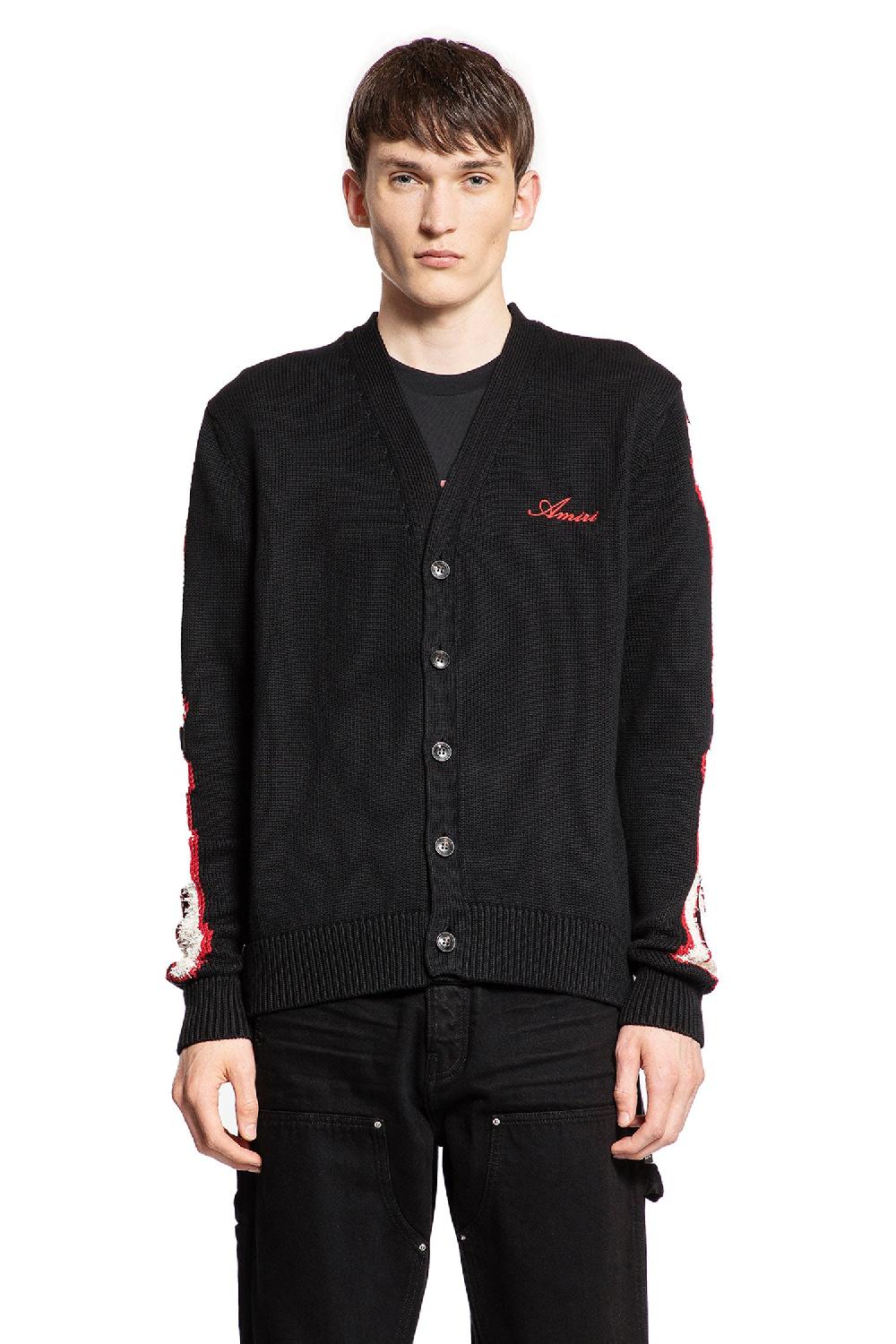 Antonioli AMIRI MAN BLACK KNITWEAR Offerta Pasqua