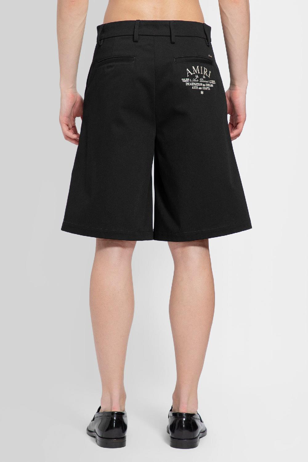 Antonioli AMIRI MAN BLACK SHORTS & SKIRTS Vendita calda