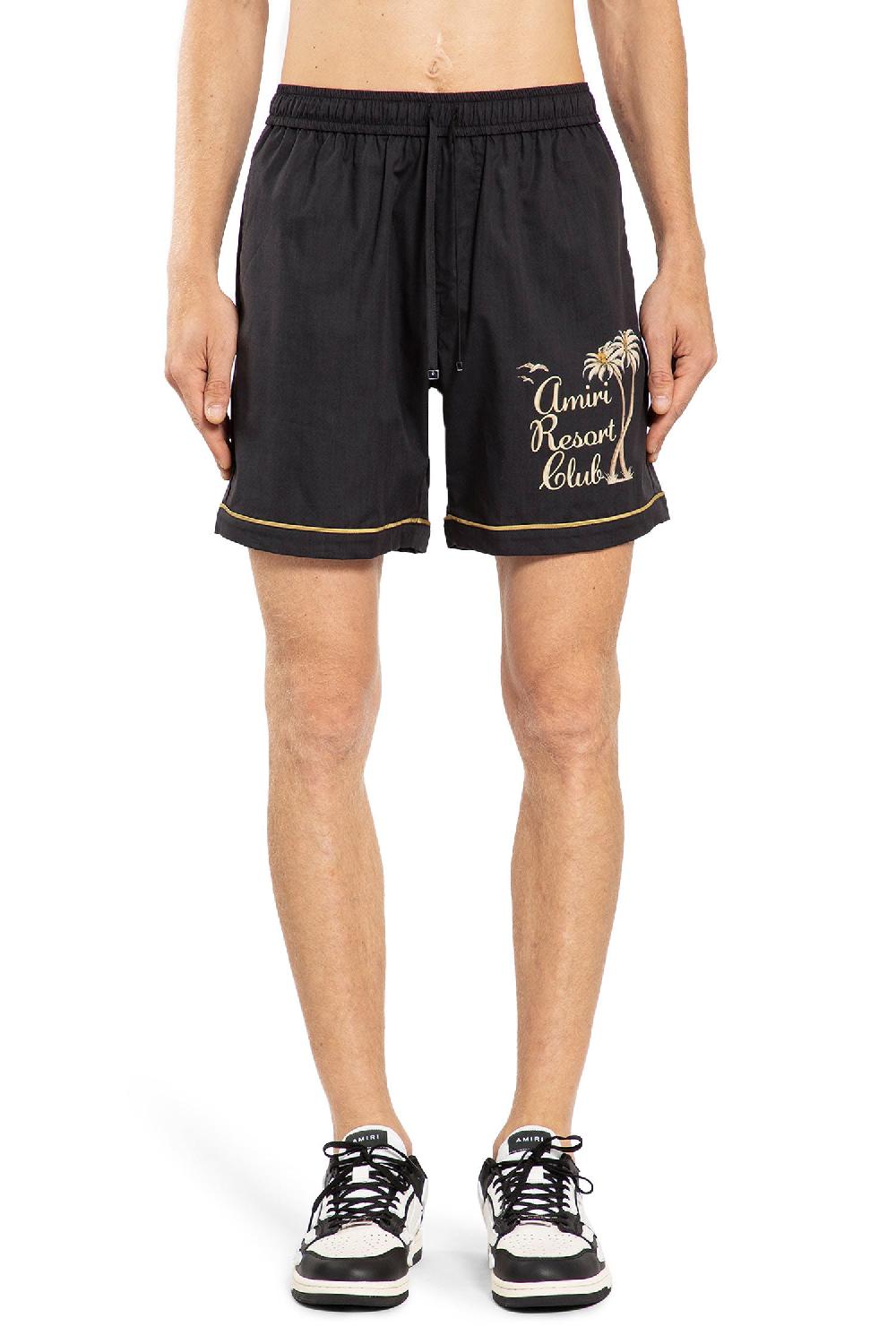 Antonioli AMIRI MAN BLACK SHORTS & SKIRTS Online Outlet