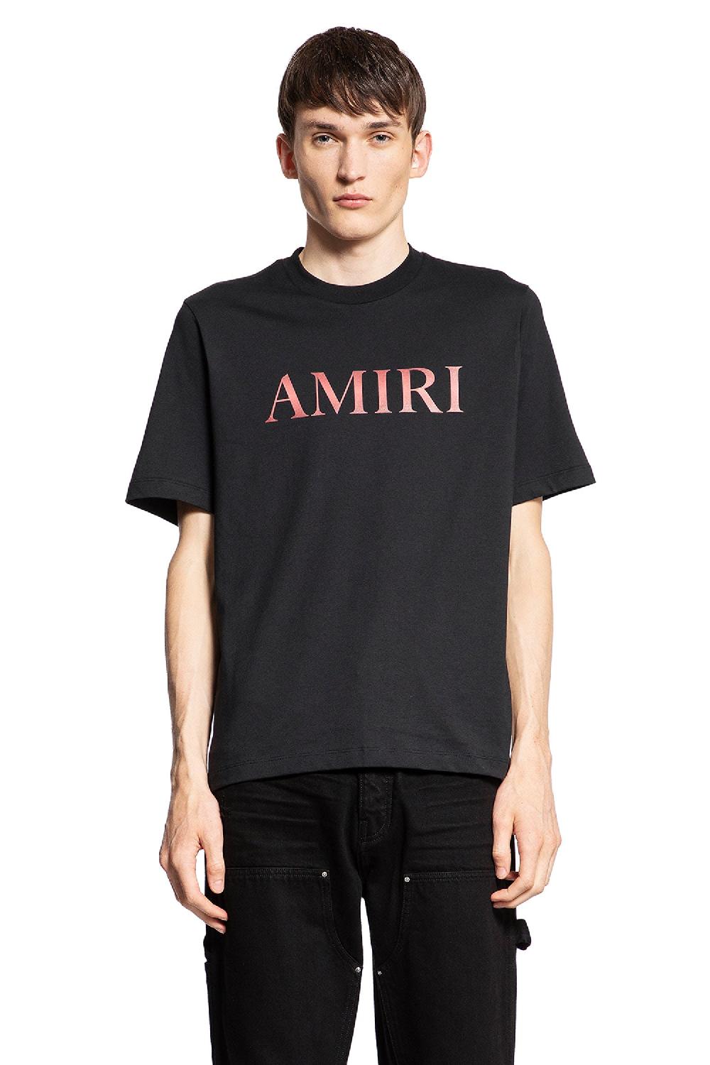 Antonioli AMIRI MAN BLACK T-SHIRTS & TANK TOPS Sconti VIP