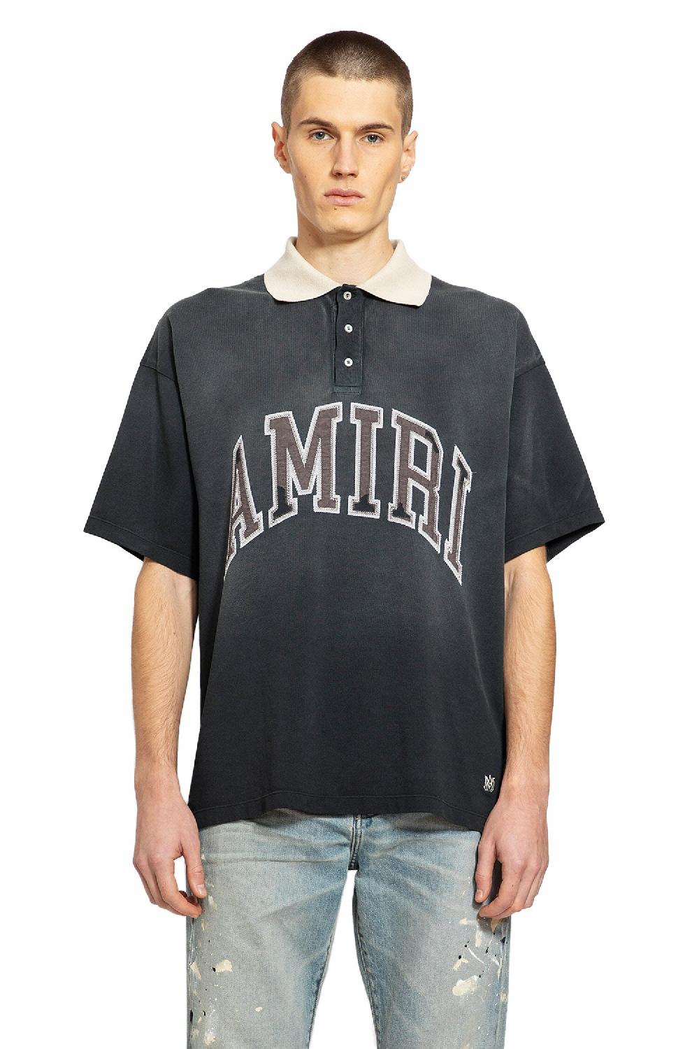 Antonioli AMIRI MAN BLACK T-SHIRTS & TANK TOPS Ritorno libero