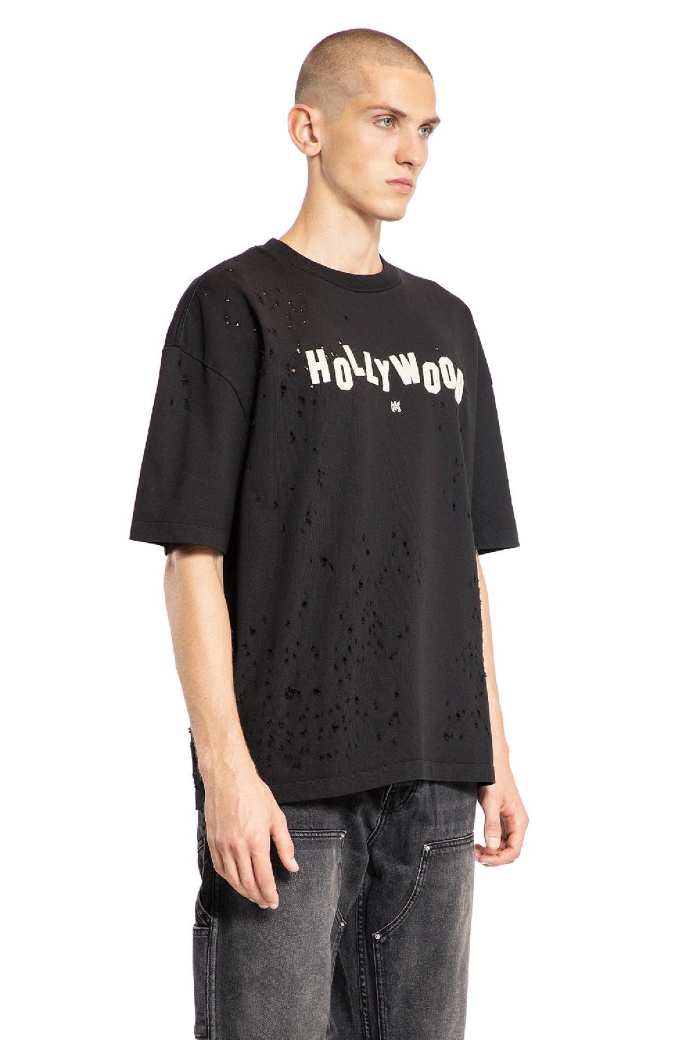Antonioli AMIRI MAN BLACK T-SHIRTS & TANK TOPS Rilascio limitato