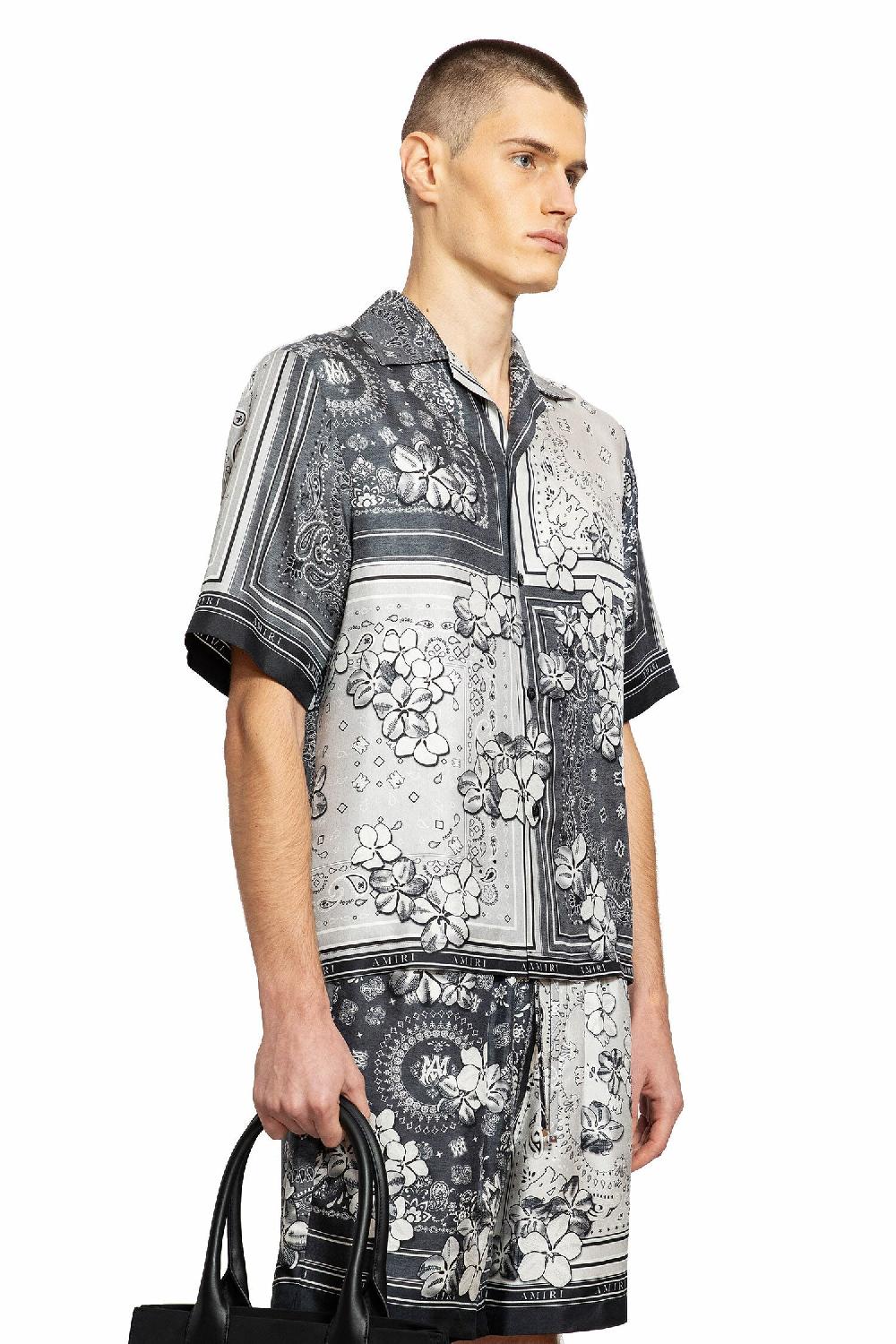 Antonioli AMIRI MAN BLACK&WHITE SHIRTS Sostegno trimestrale