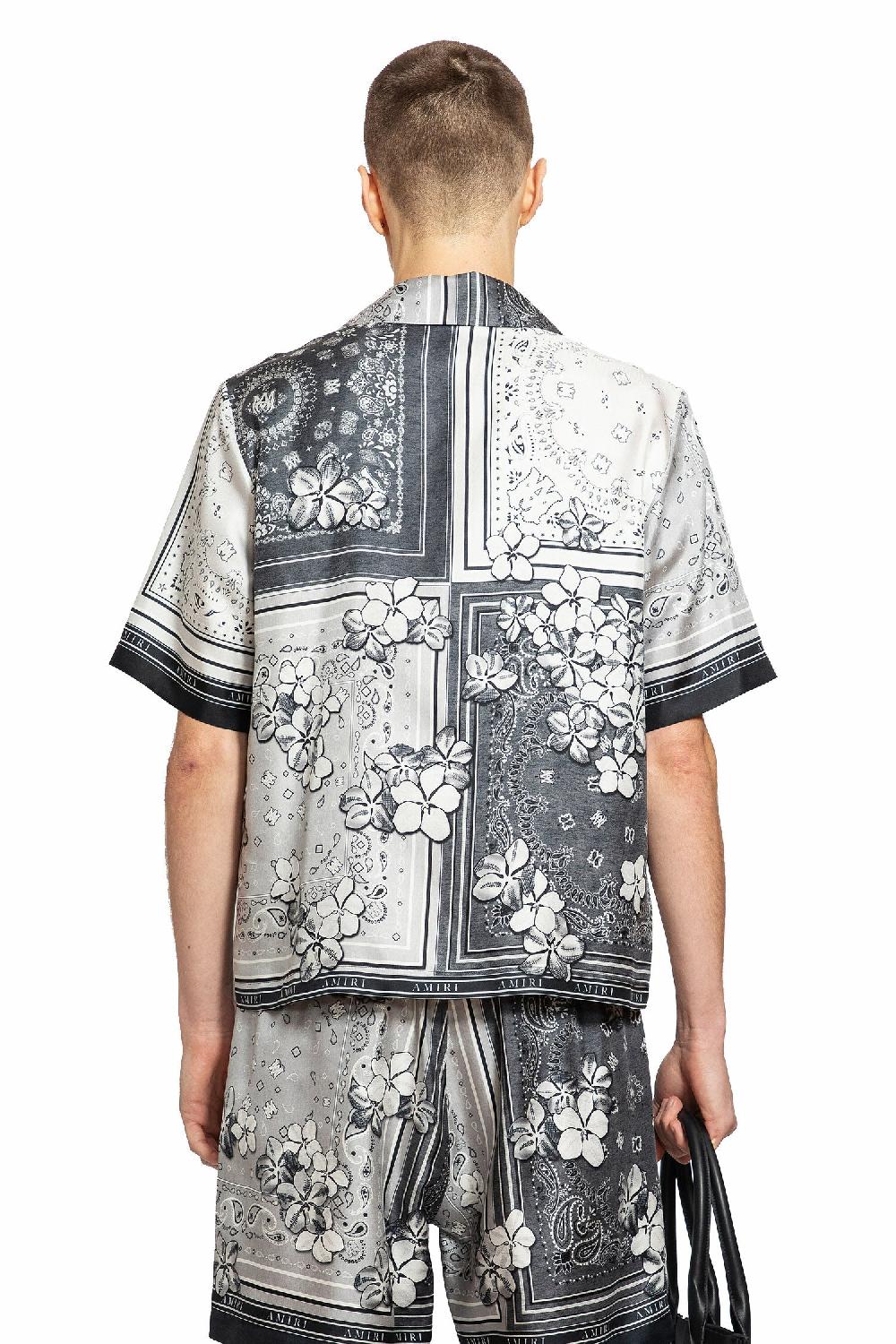 Antonioli AMIRI MAN BLACK&WHITE SHIRTS Sostegno trimestrale